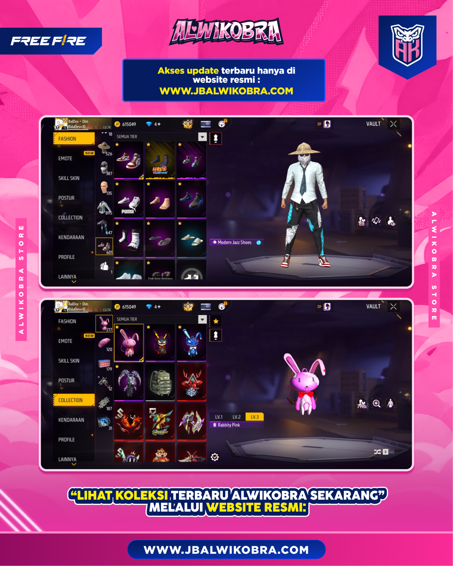 FREE FIRE 725 I 7