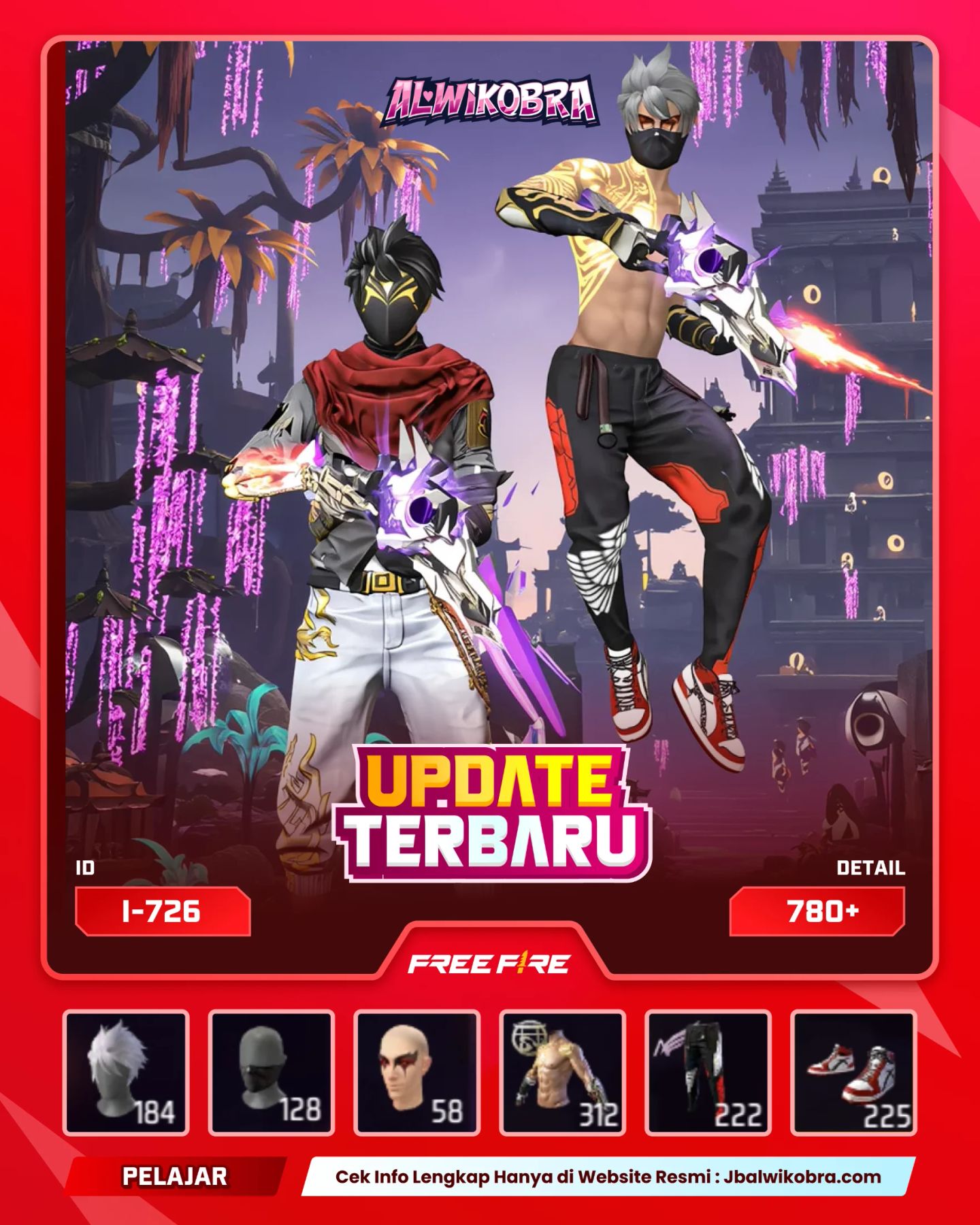FREE FIRE 726 I