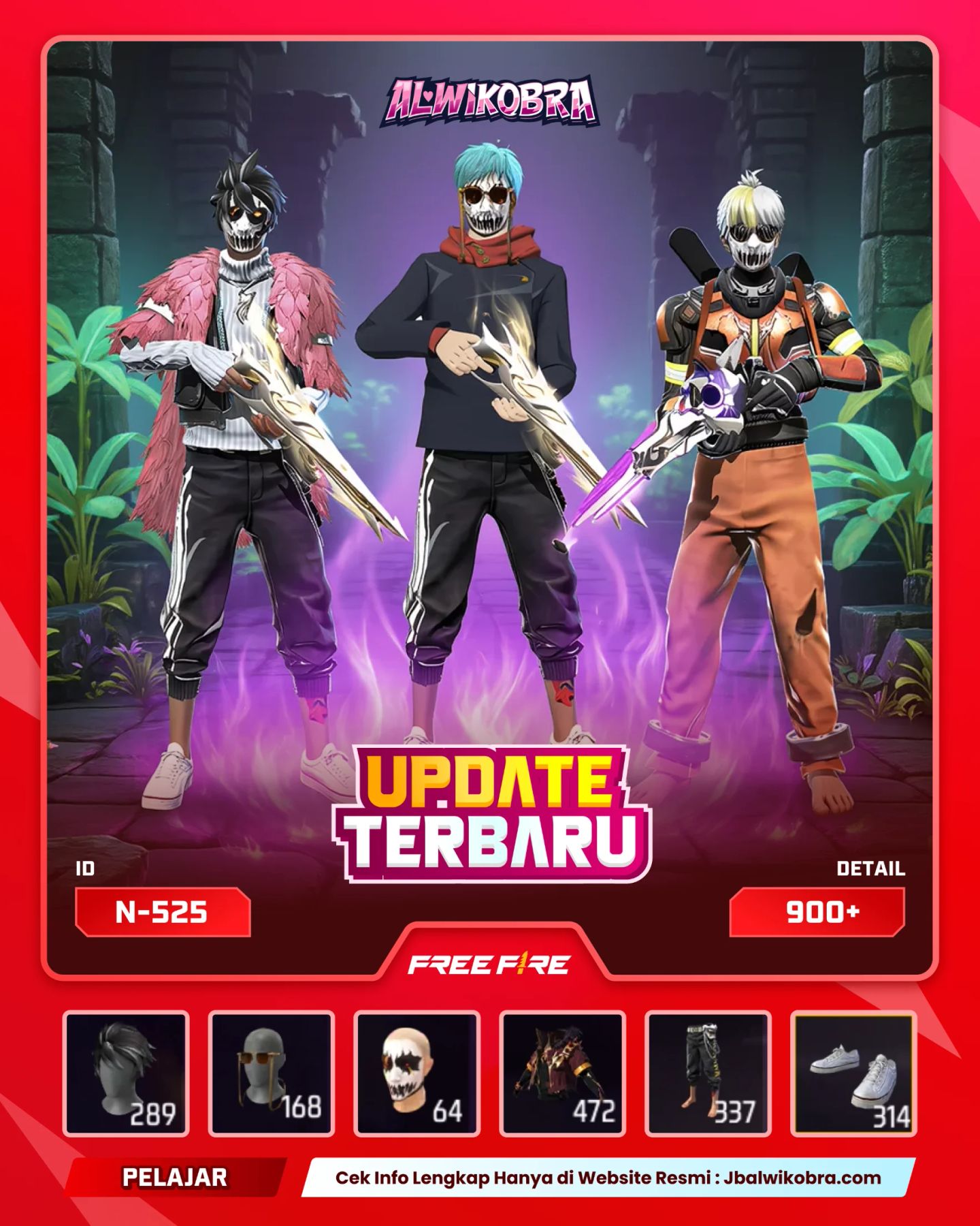 FREE FIRE N525