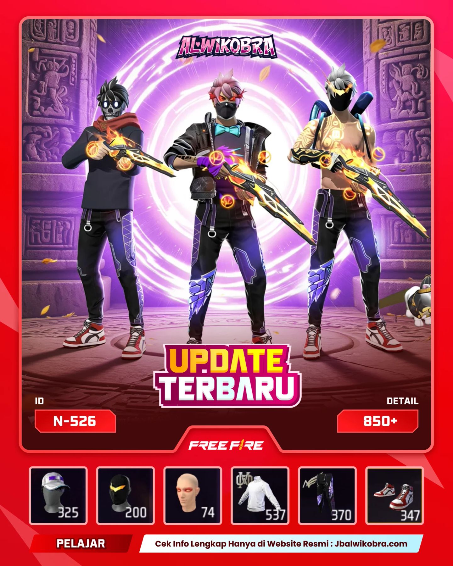 FREE FIRE N526