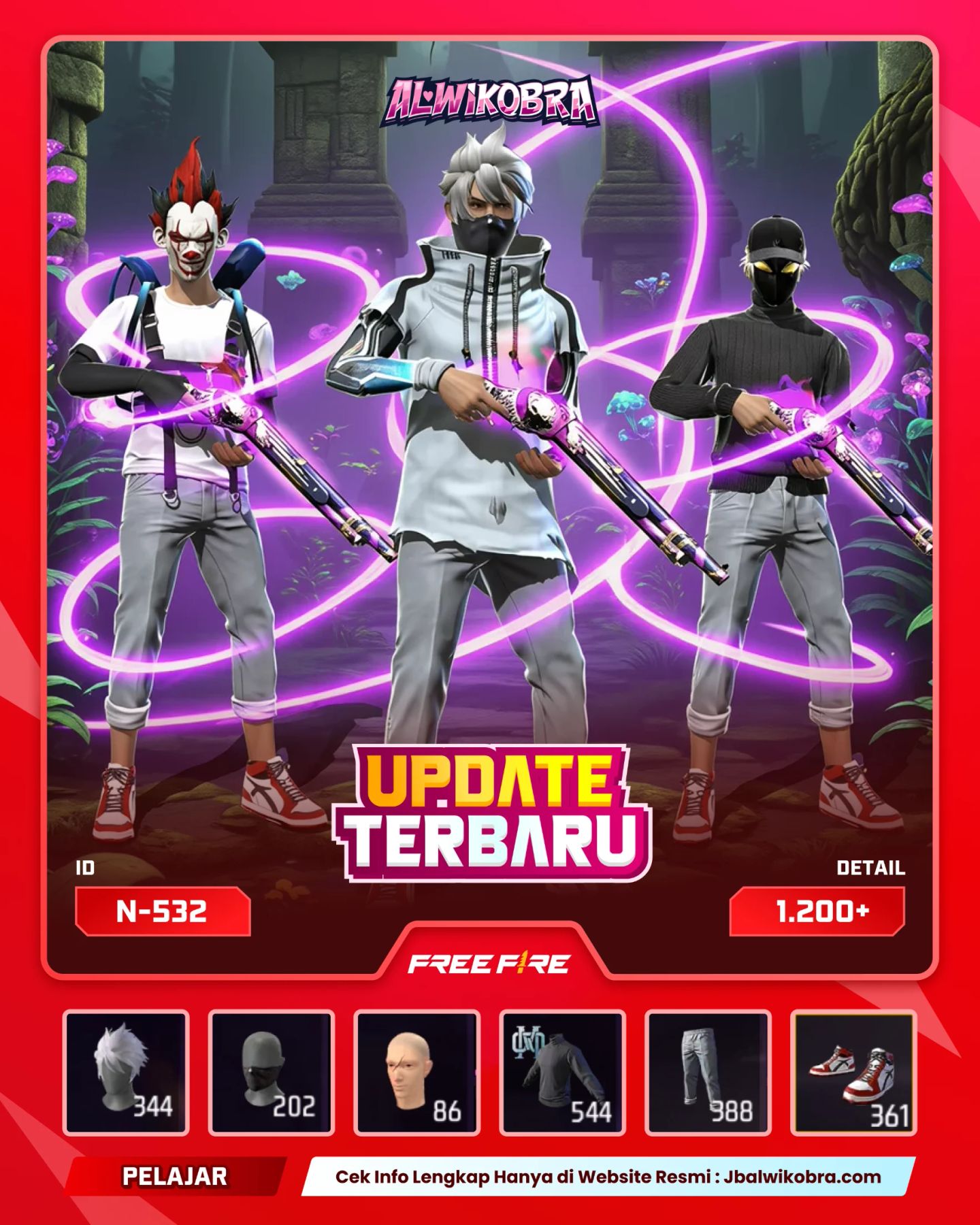 FREE FIRE N532