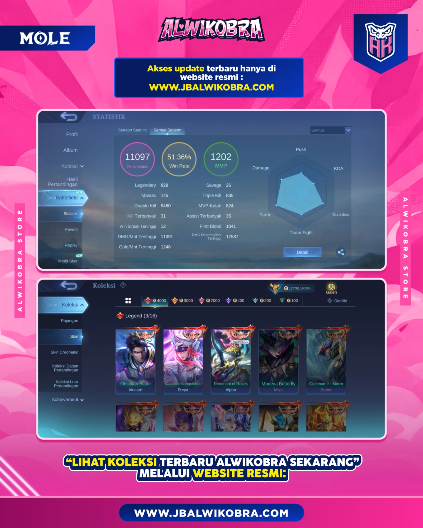 MOBILE LEGEND R168 3