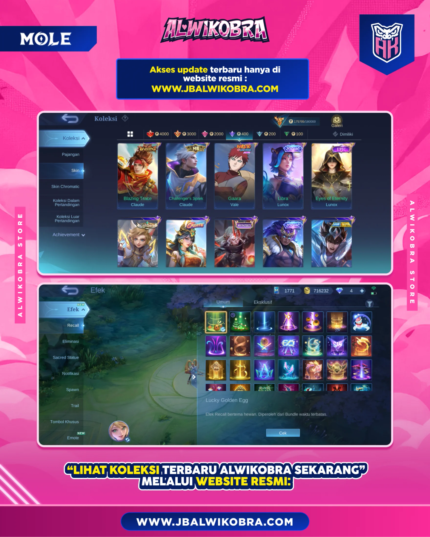 MOBILE LEGEND R168 8