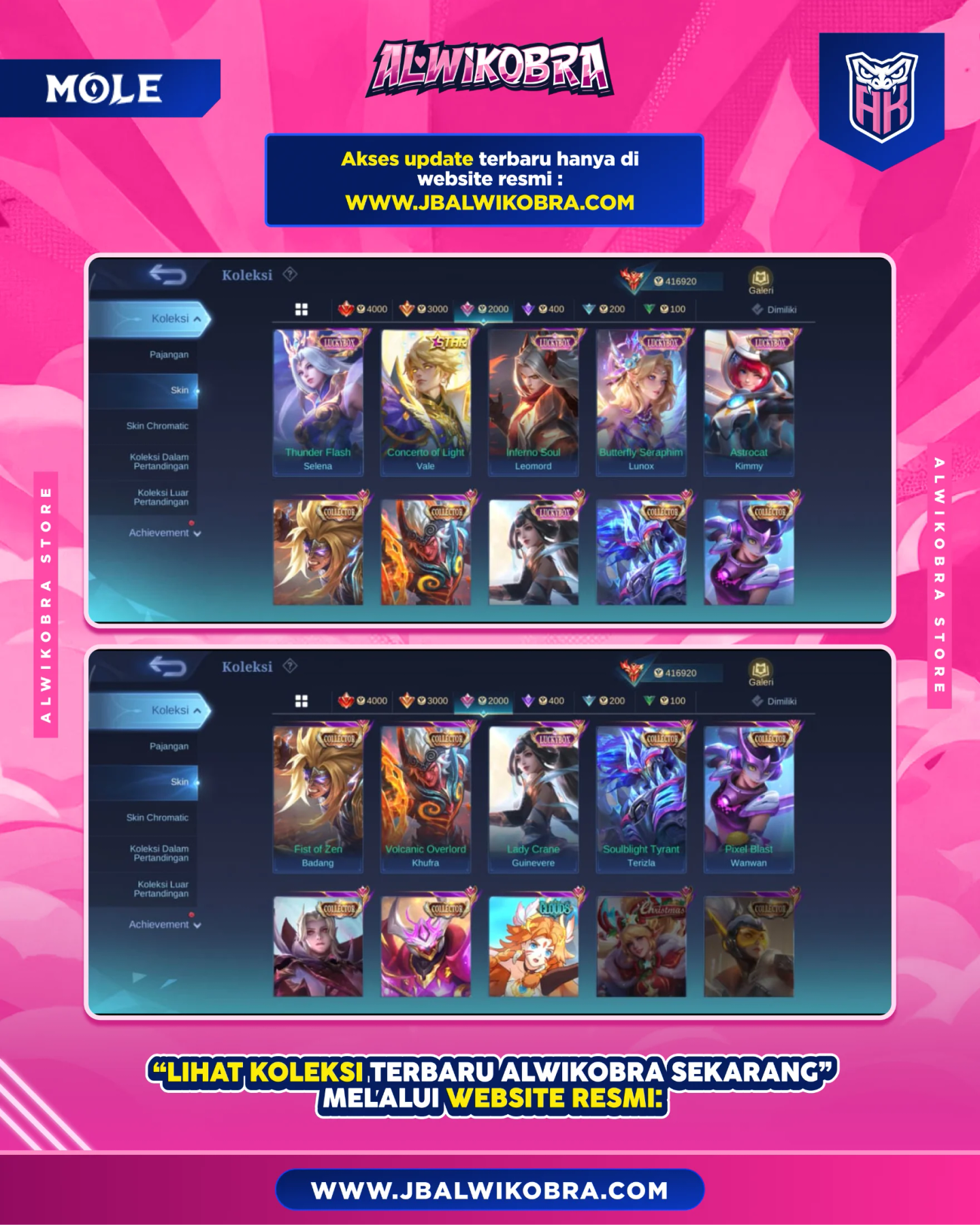 MOBILE LEGEND A4 8