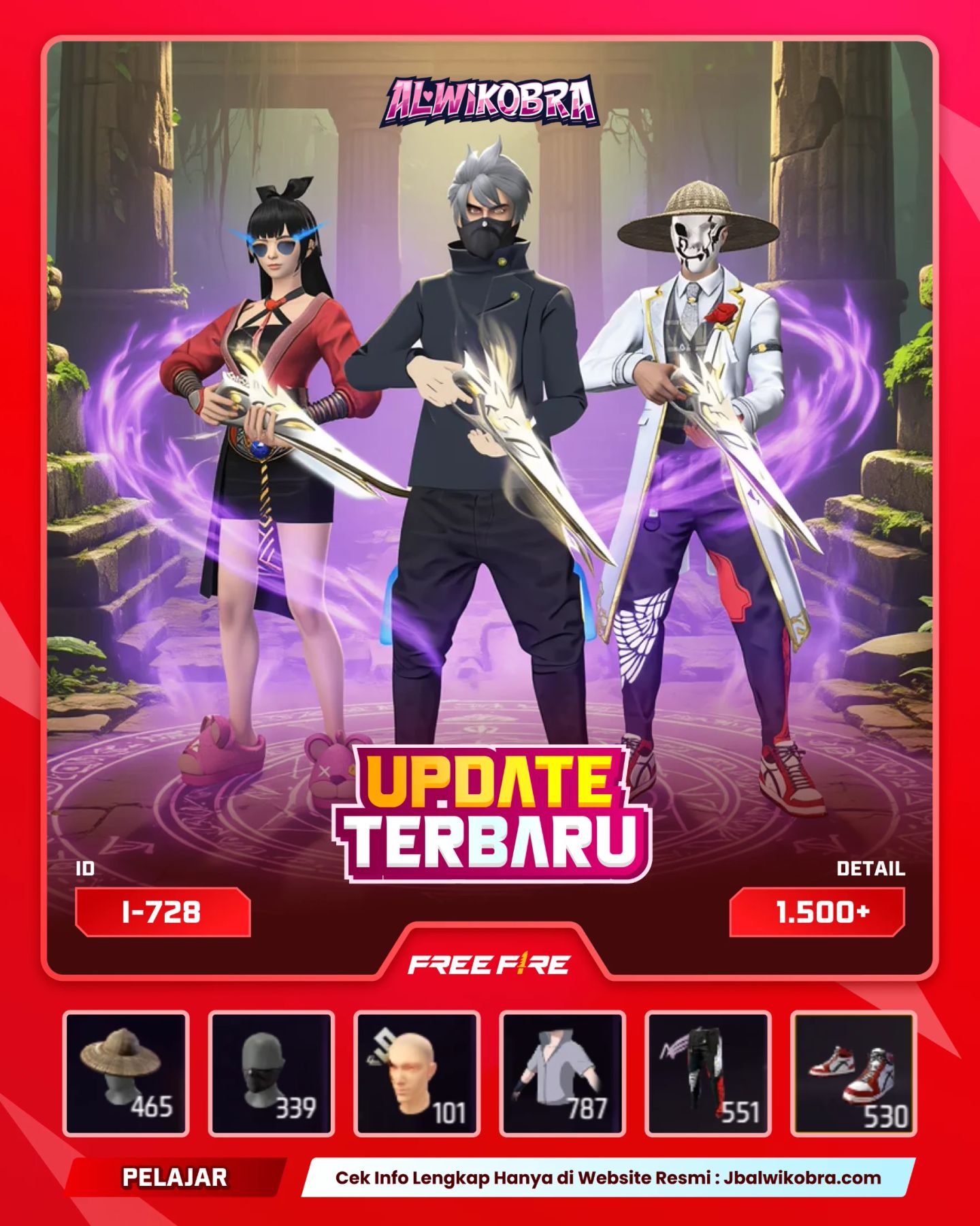 FREE FIRE 728 I