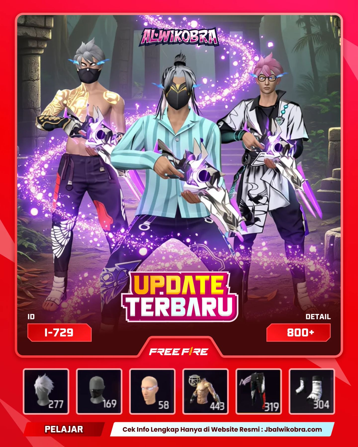 FREE FIRE 729 I