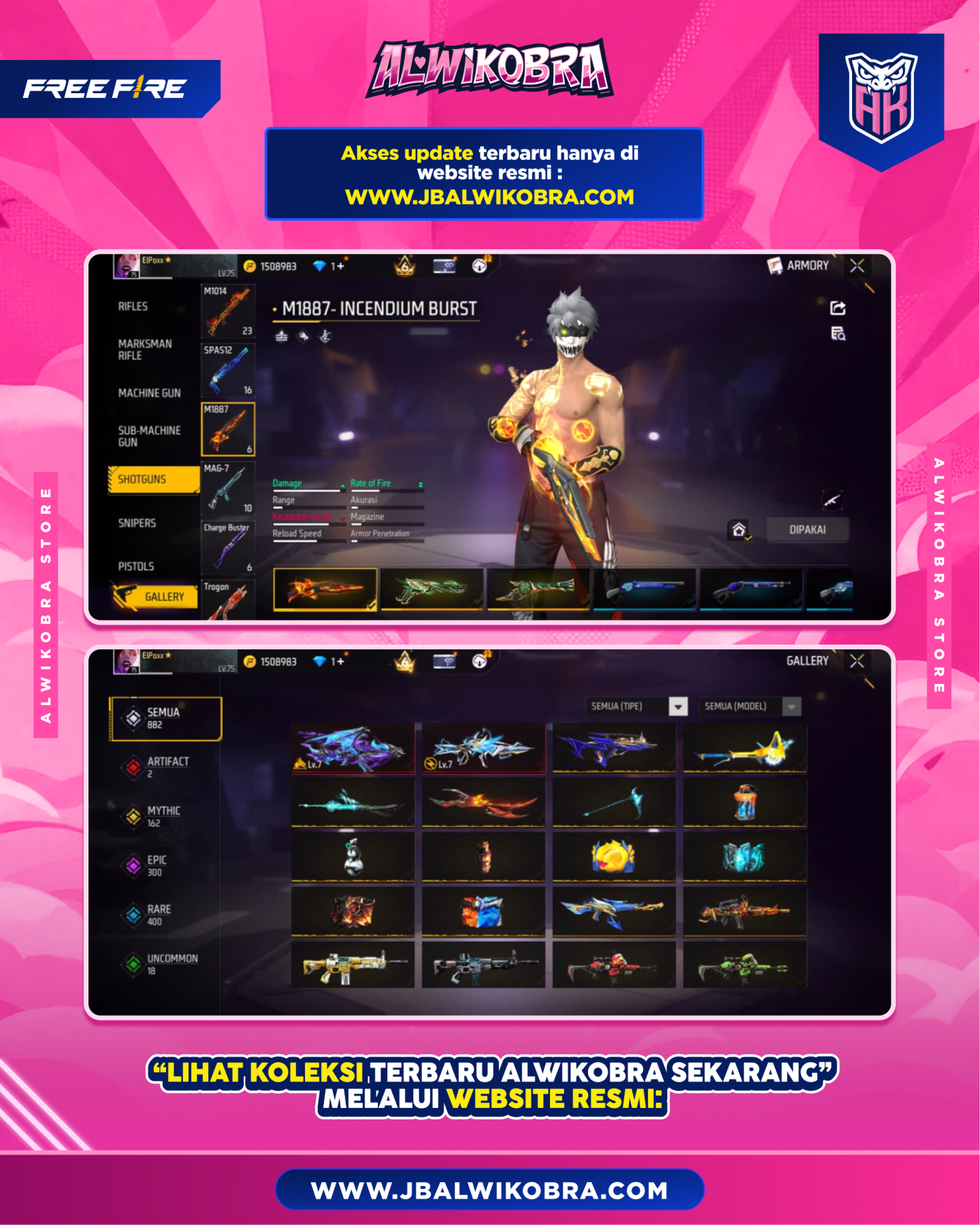 FREE FIRE 733 I 8