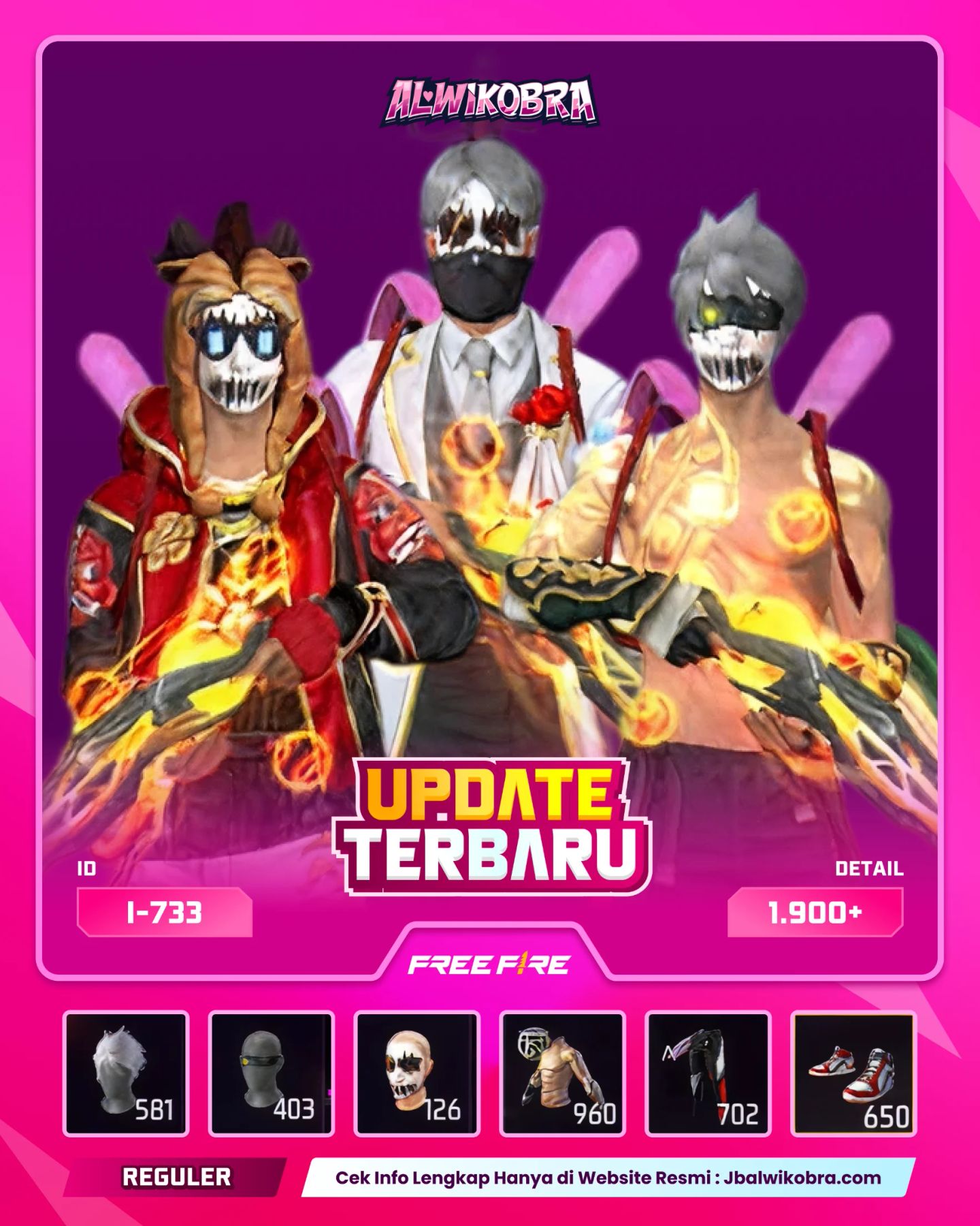 FREE FIRE 733 I