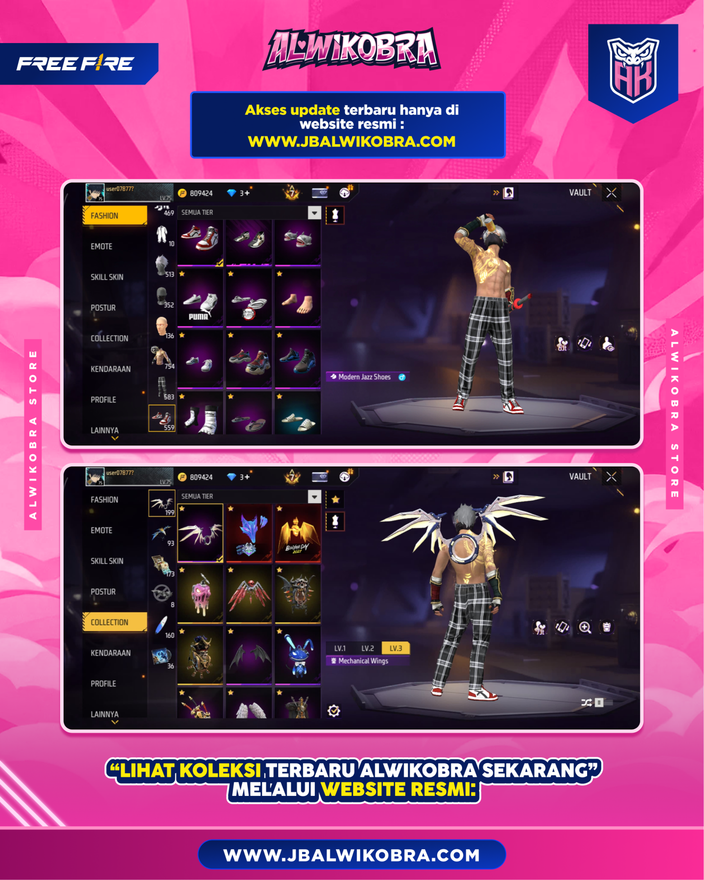 FREE FIRE 734 i 7