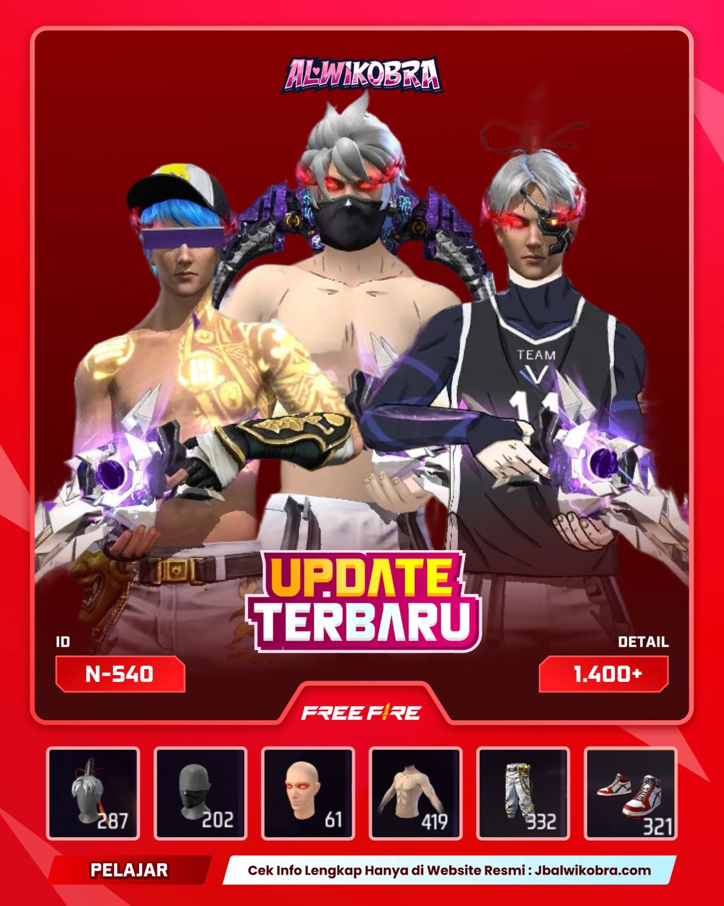 FREE FIRE N540