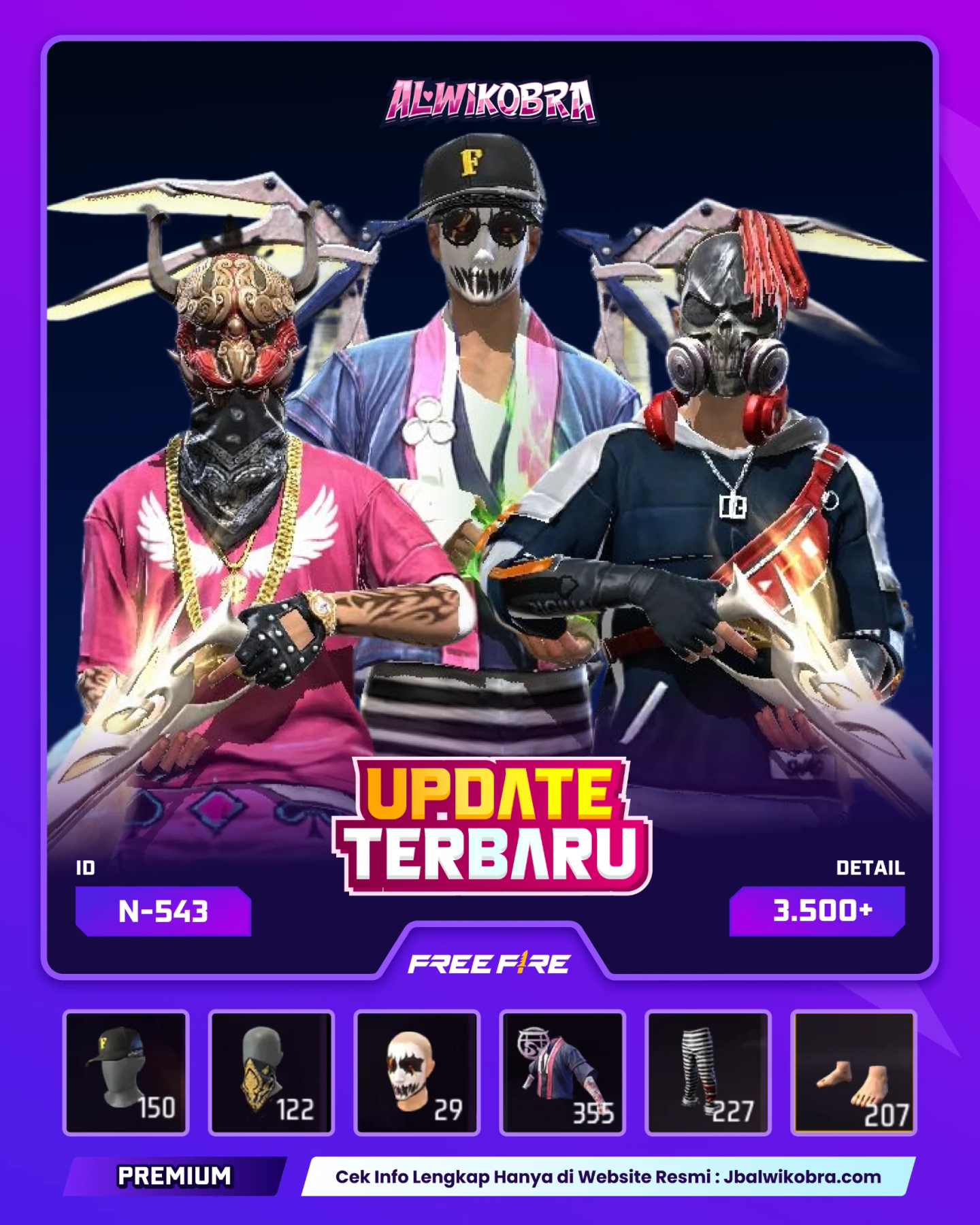 FREE FIRE N543