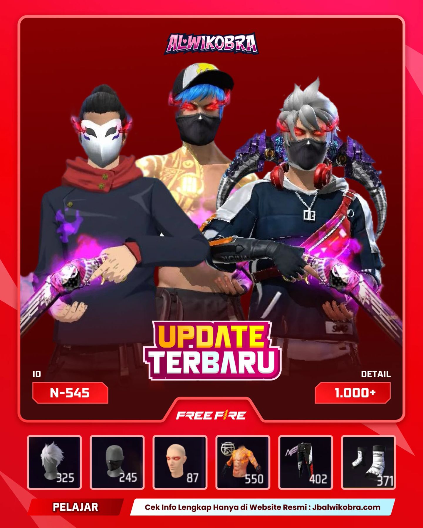 FREE FIRE N545