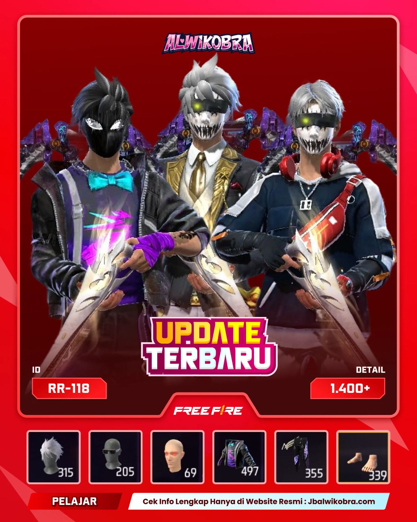 FREE FIRE RR118