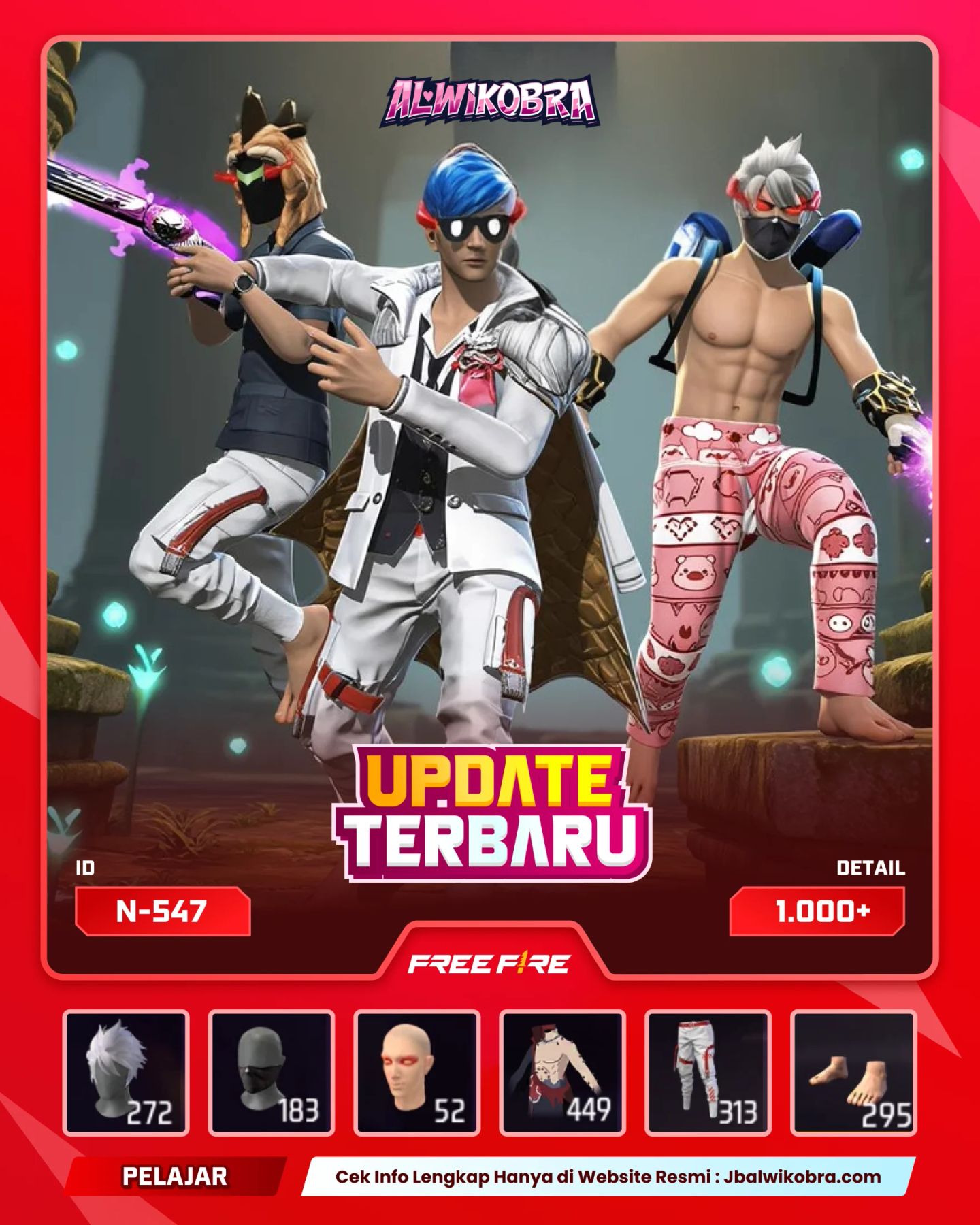 FREE FIRE N547