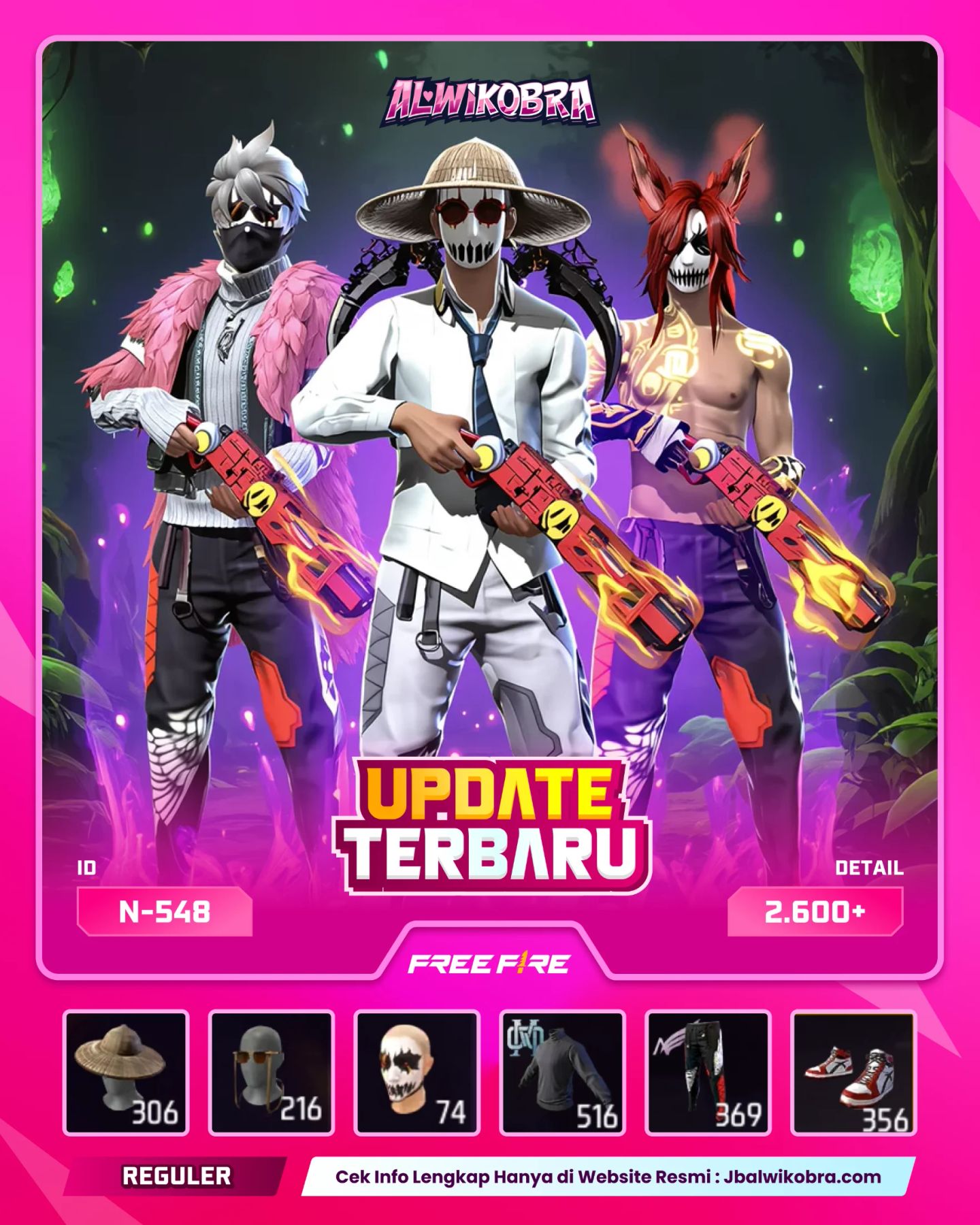 FREE FIRE N548