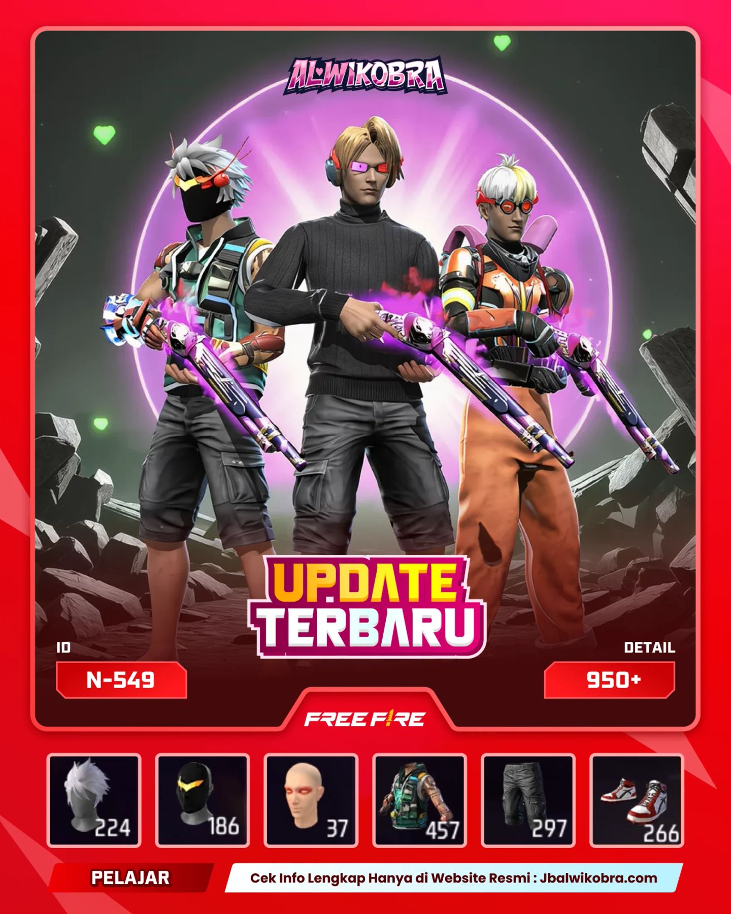 FREE FIRE N549
