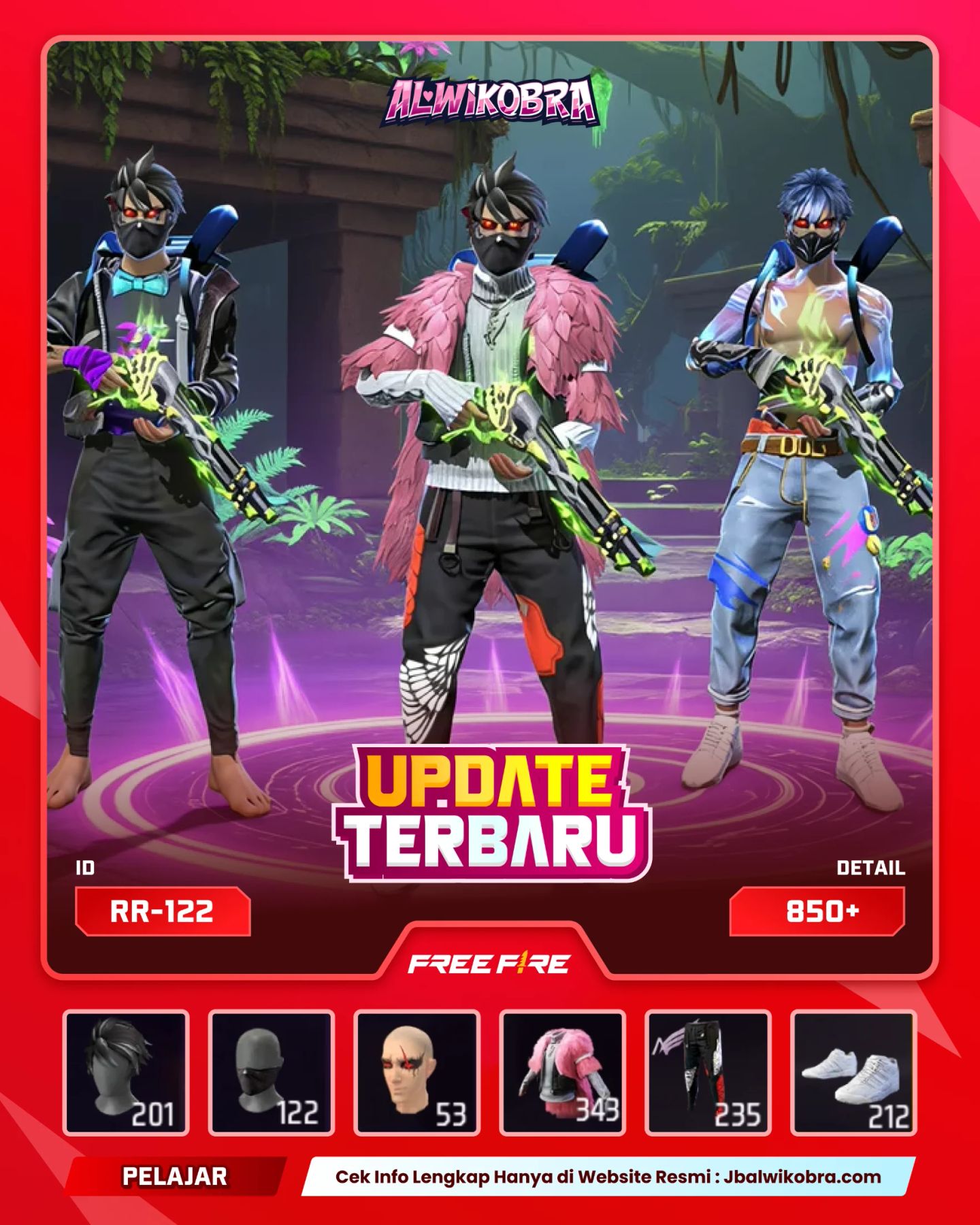 FREE FIRE RR122