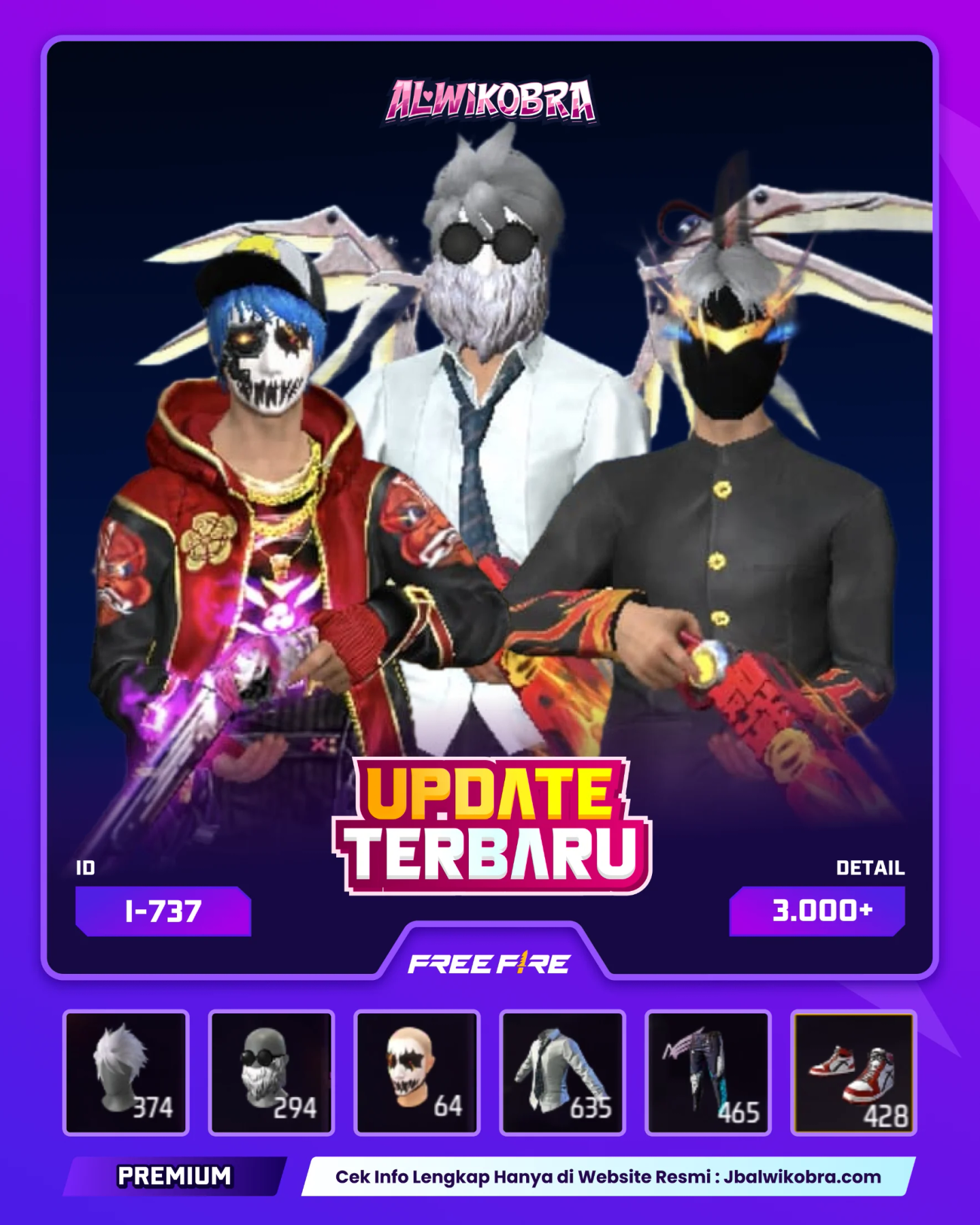 FREE FIRE 736 i