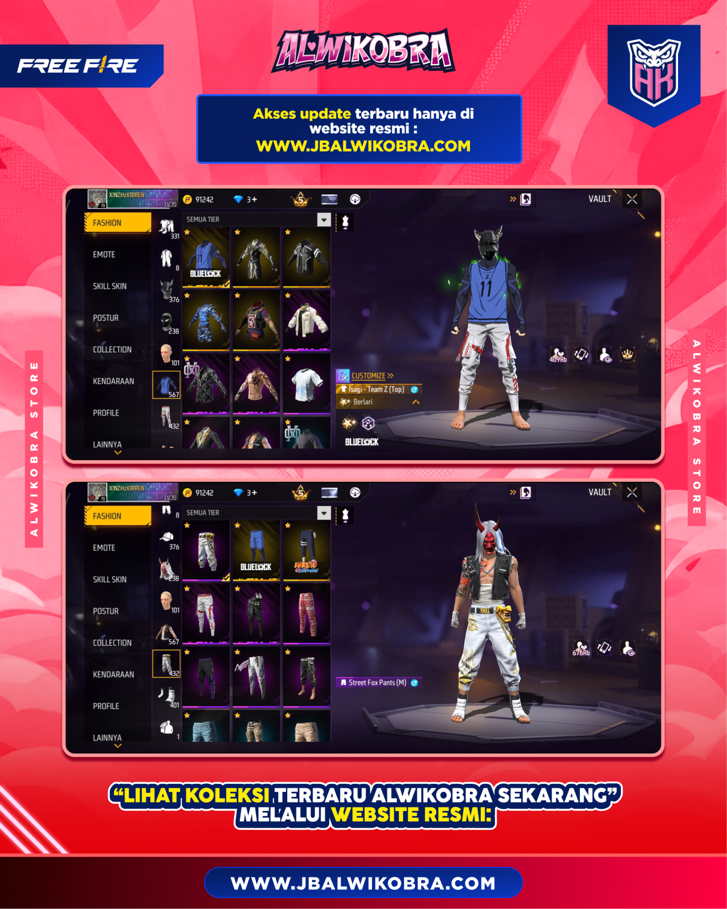 FREE FIRE RR124 6