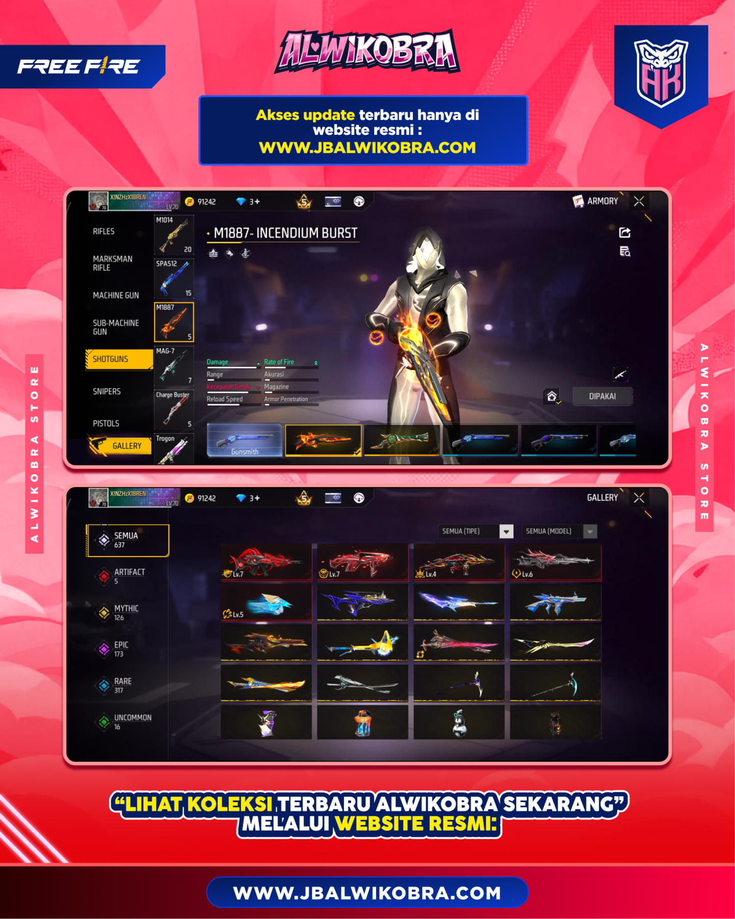 FREE FIRE RR124 8