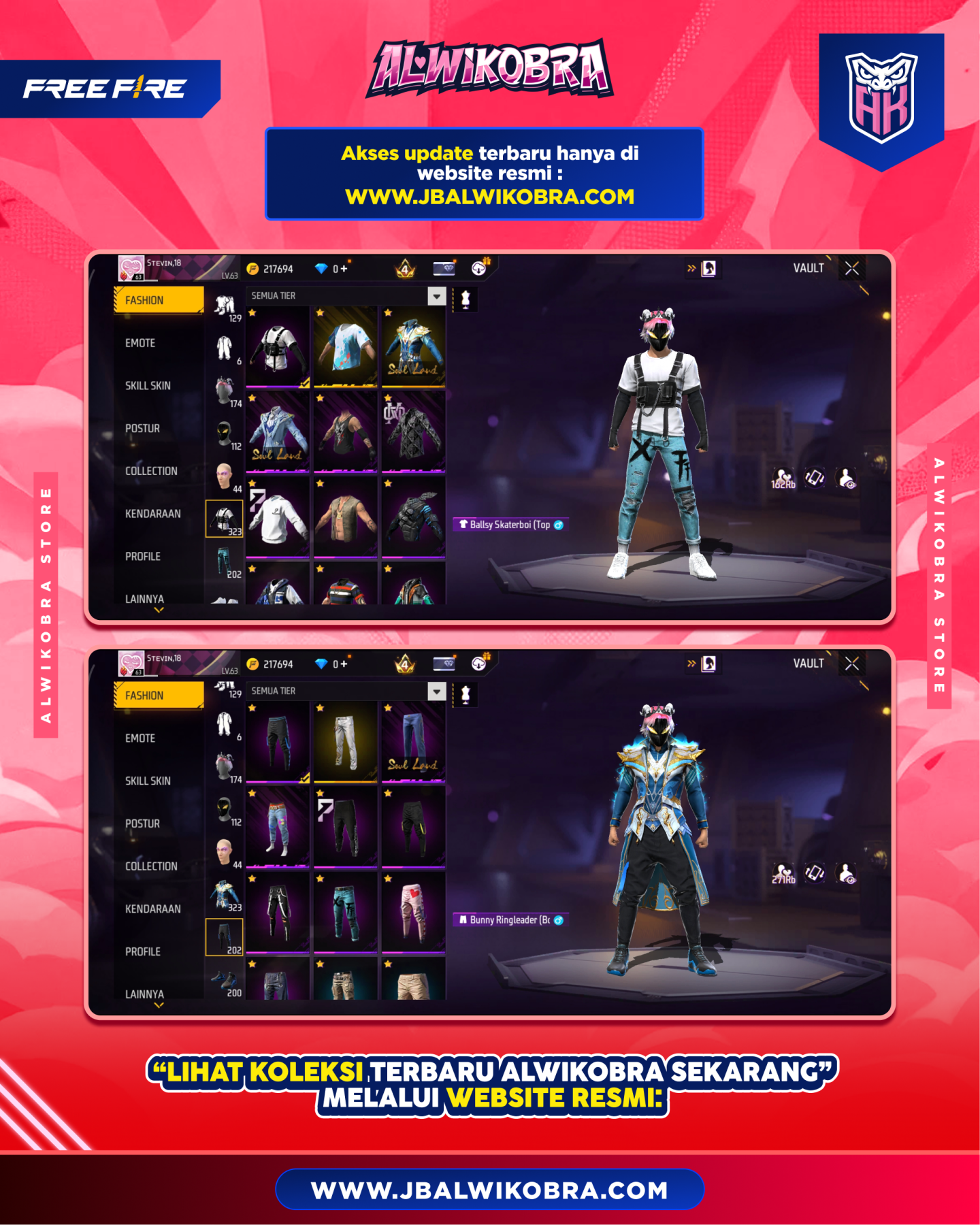FREE FIRE RR128 6