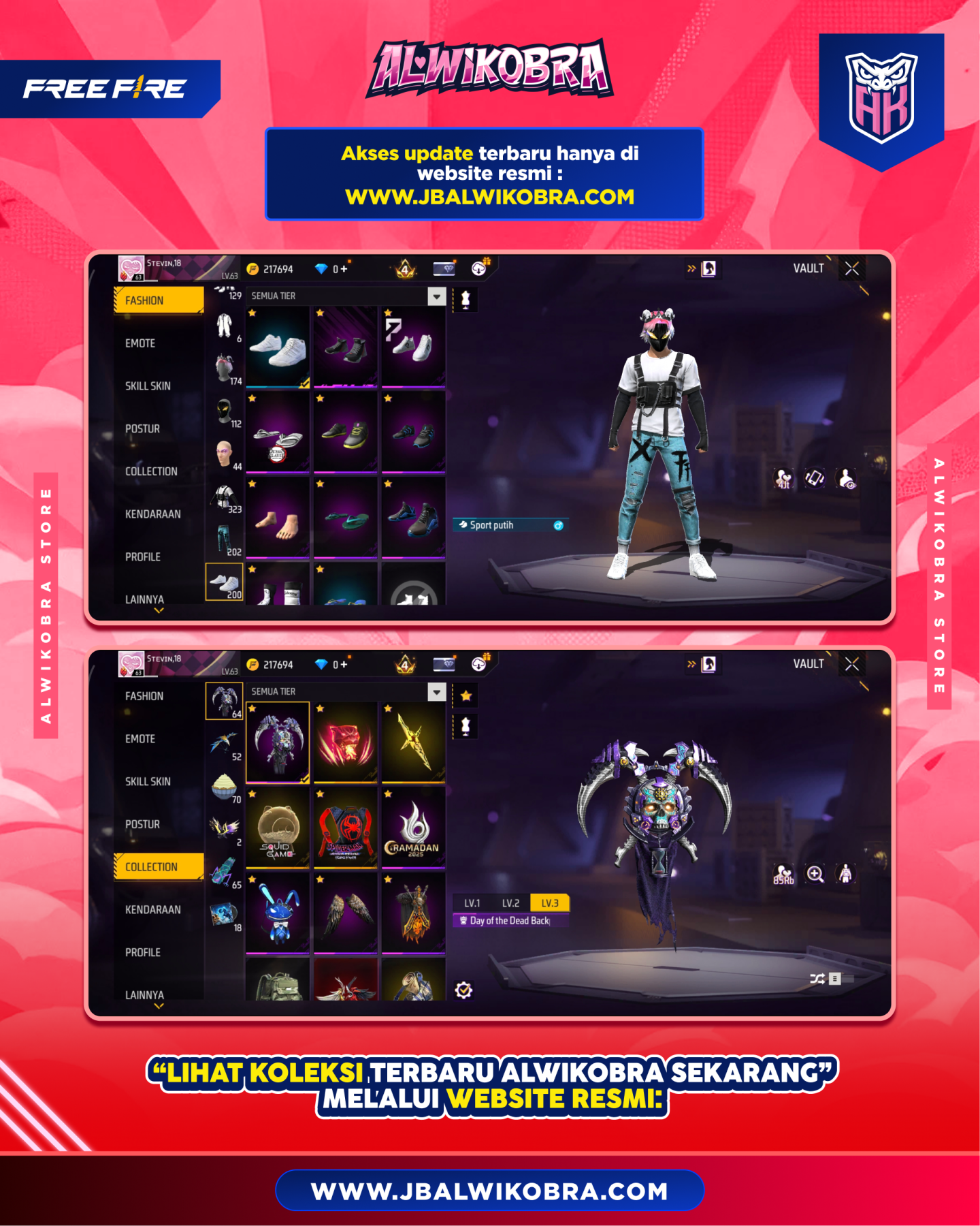 FREE FIRE RR128 7