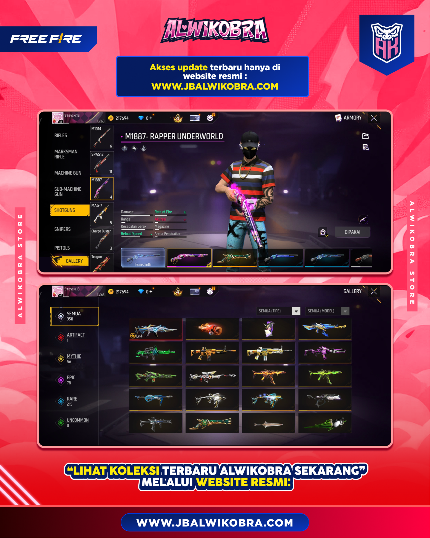 FREE FIRE RR128 8