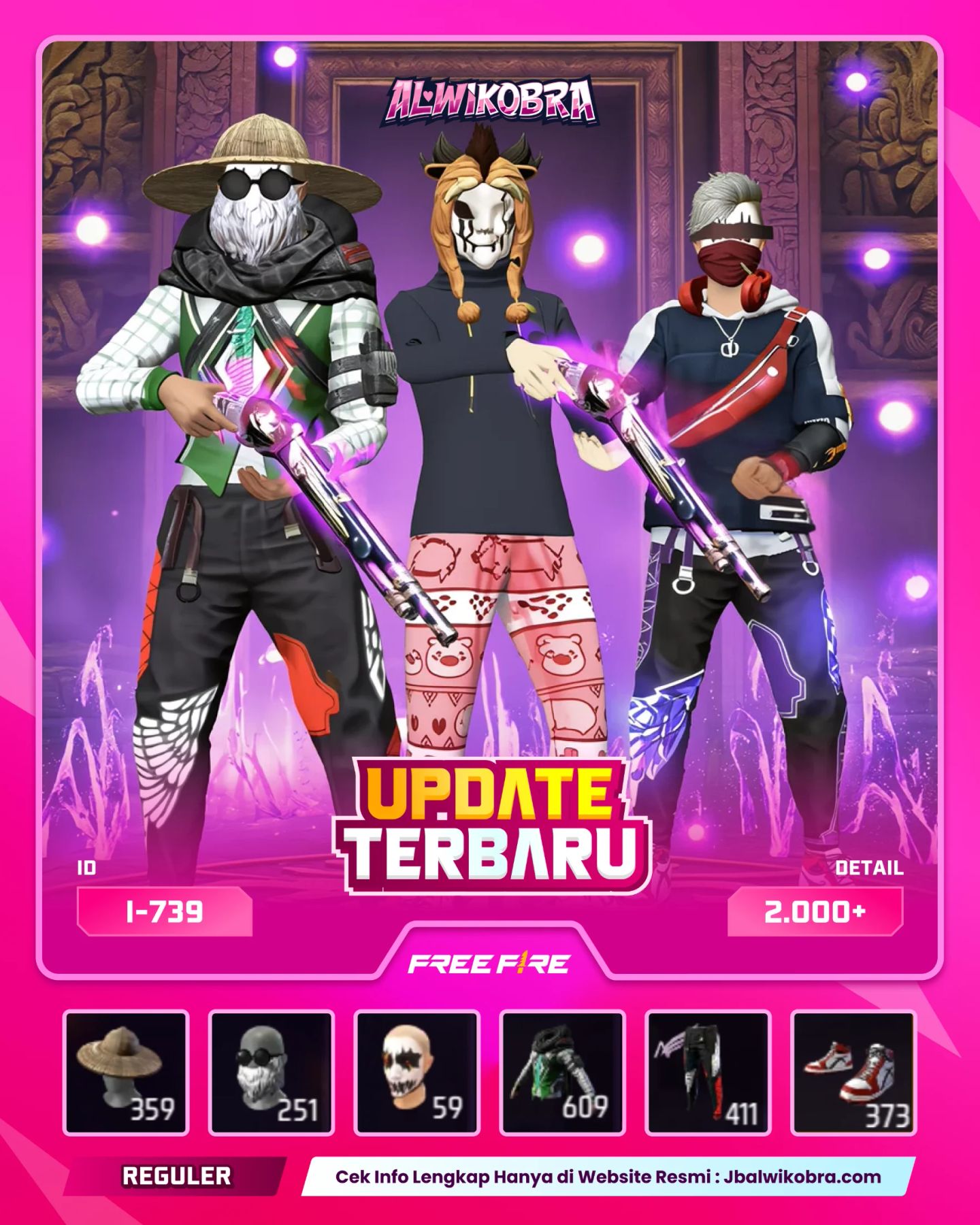 FREE FIRE 739 i