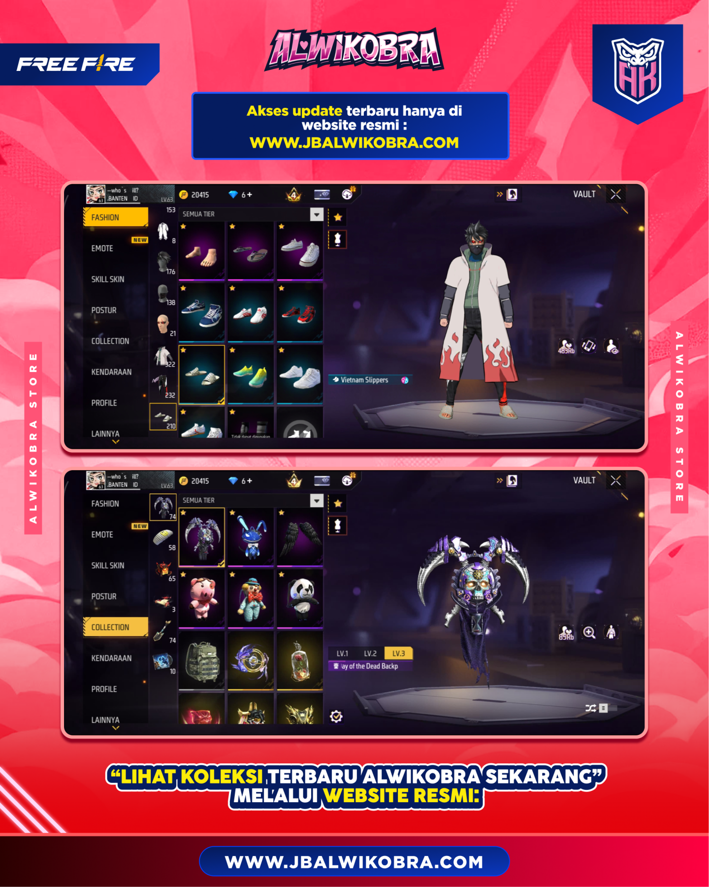 FREE FIRE 738 i 7