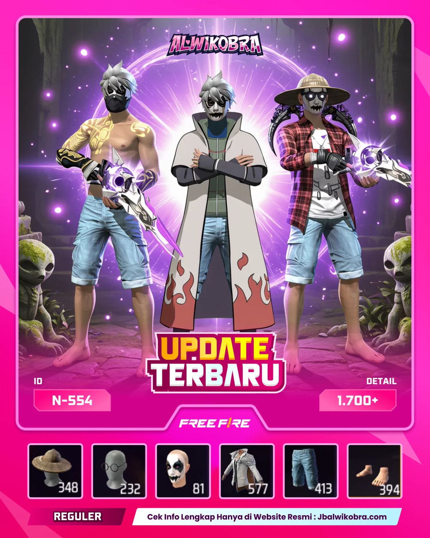 FREE FIRE N554