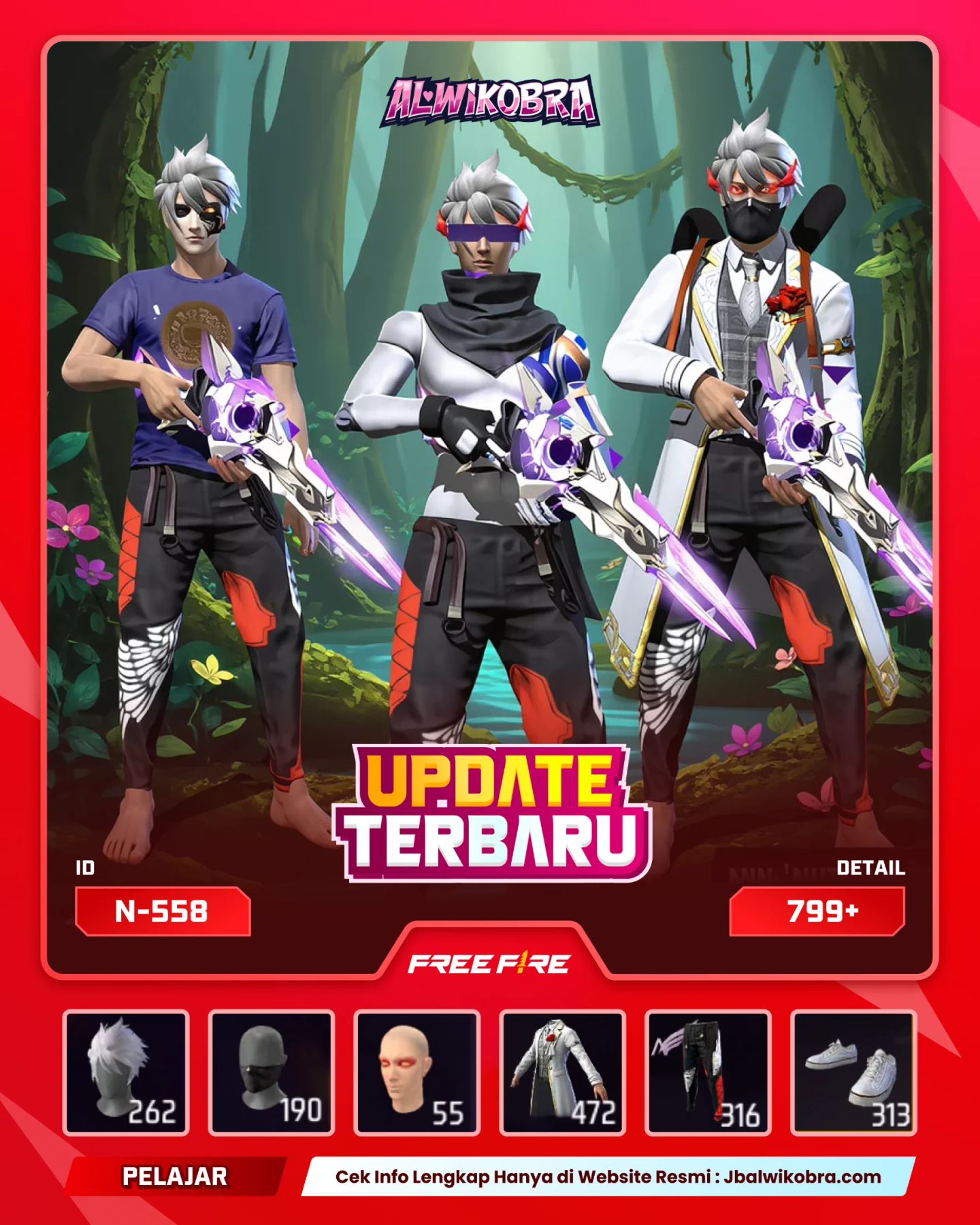FREE FIRE N558