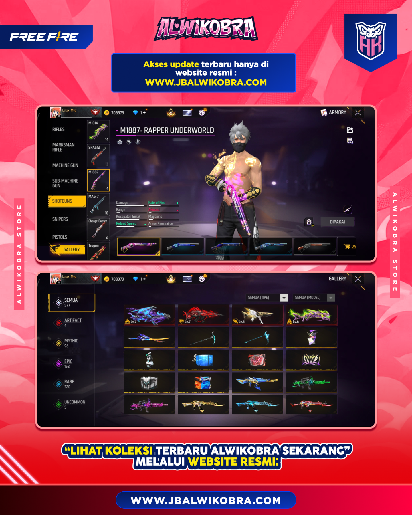 FREE FIRE 740 i 8