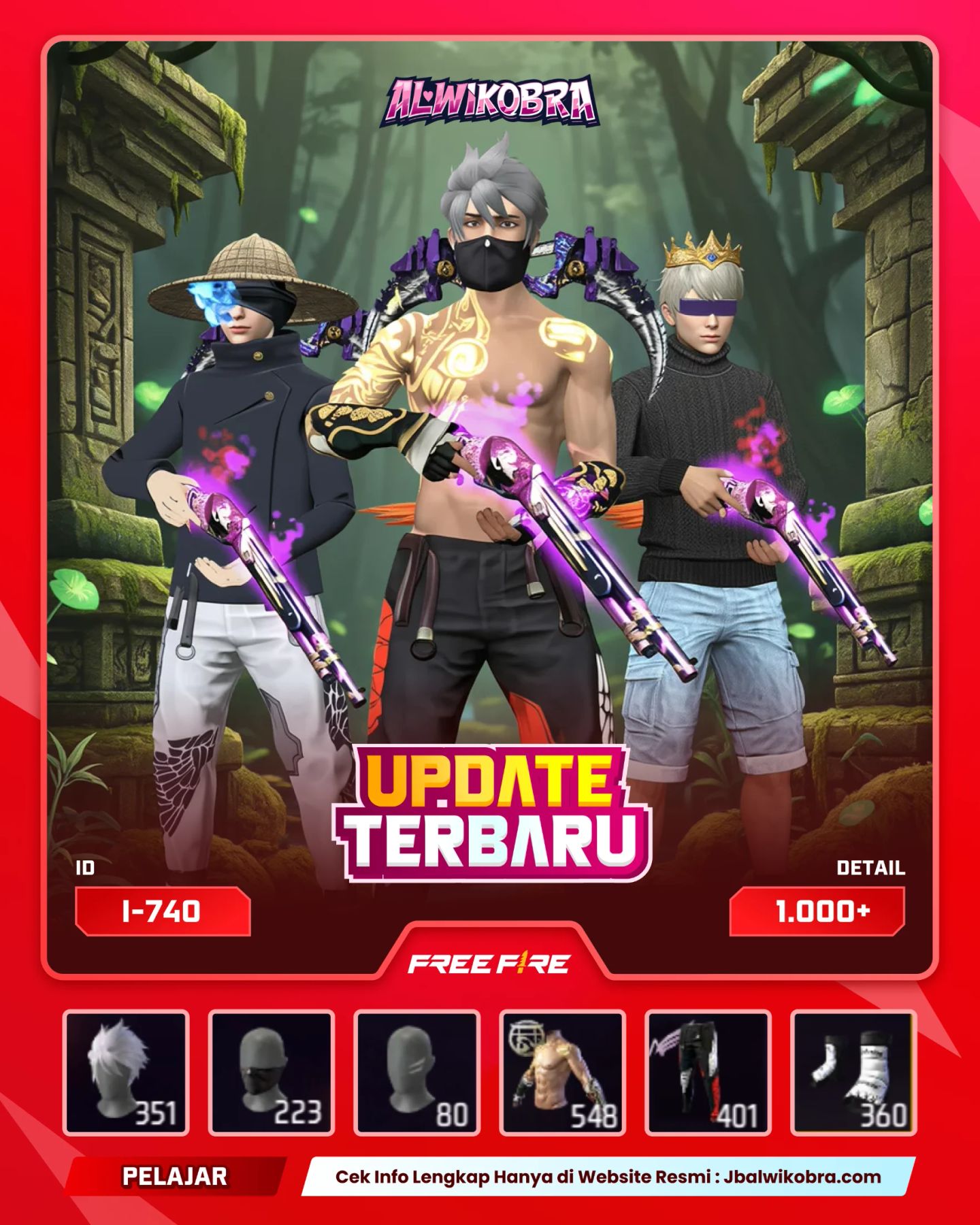 FREE FIRE 740 i