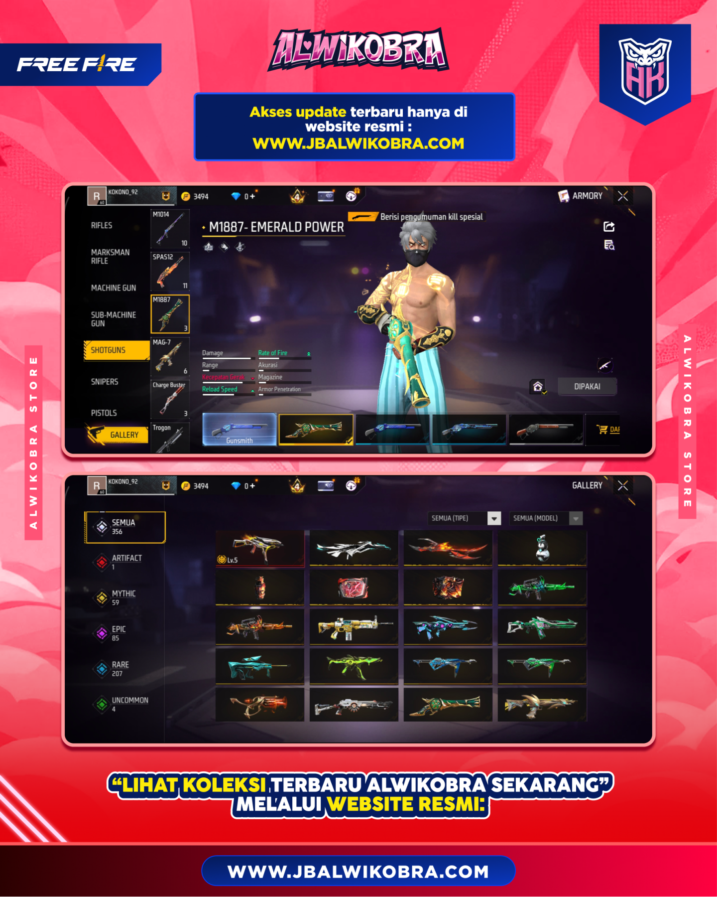 FREE FIRE 741 I 8