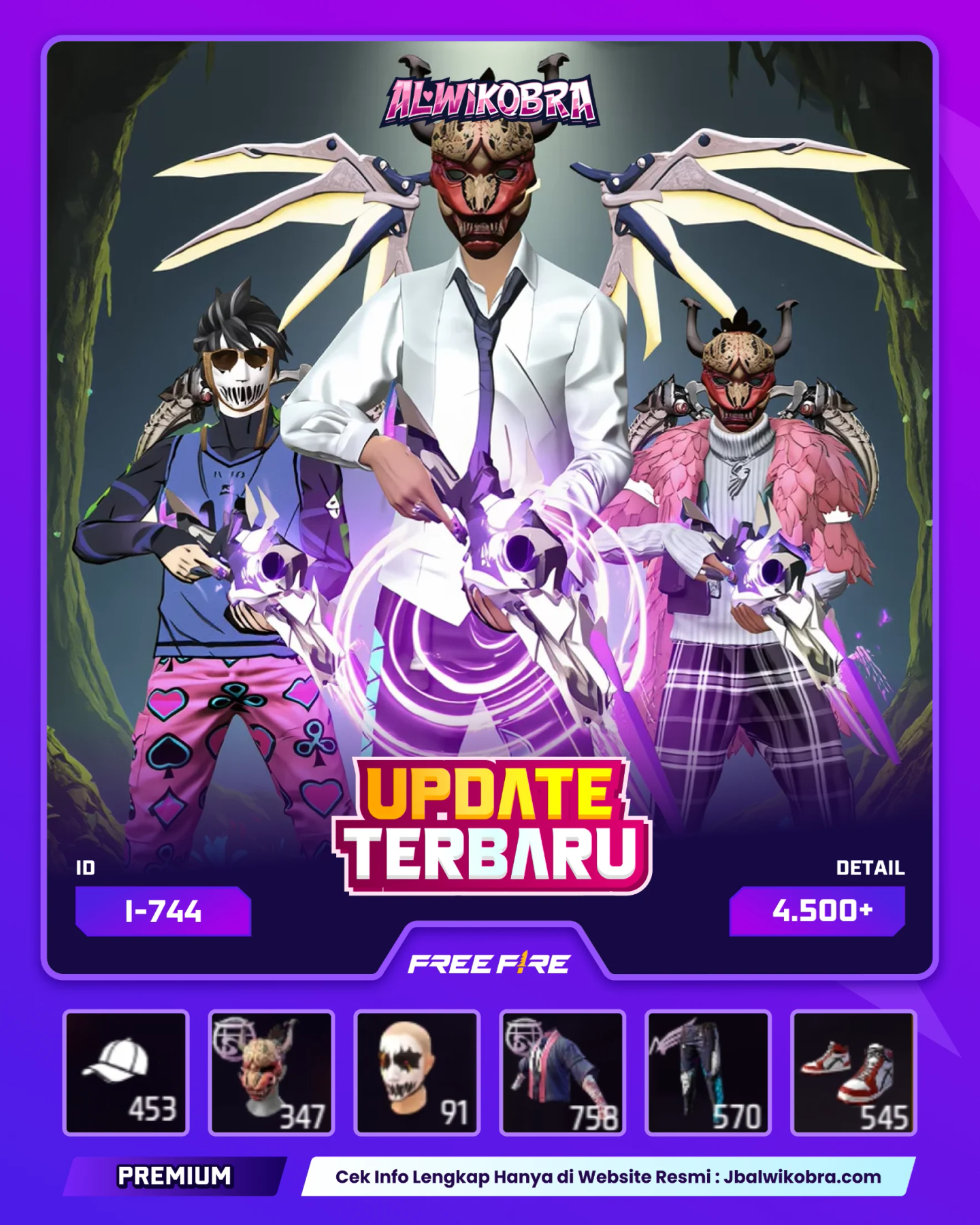 FREE FIRE 744 I