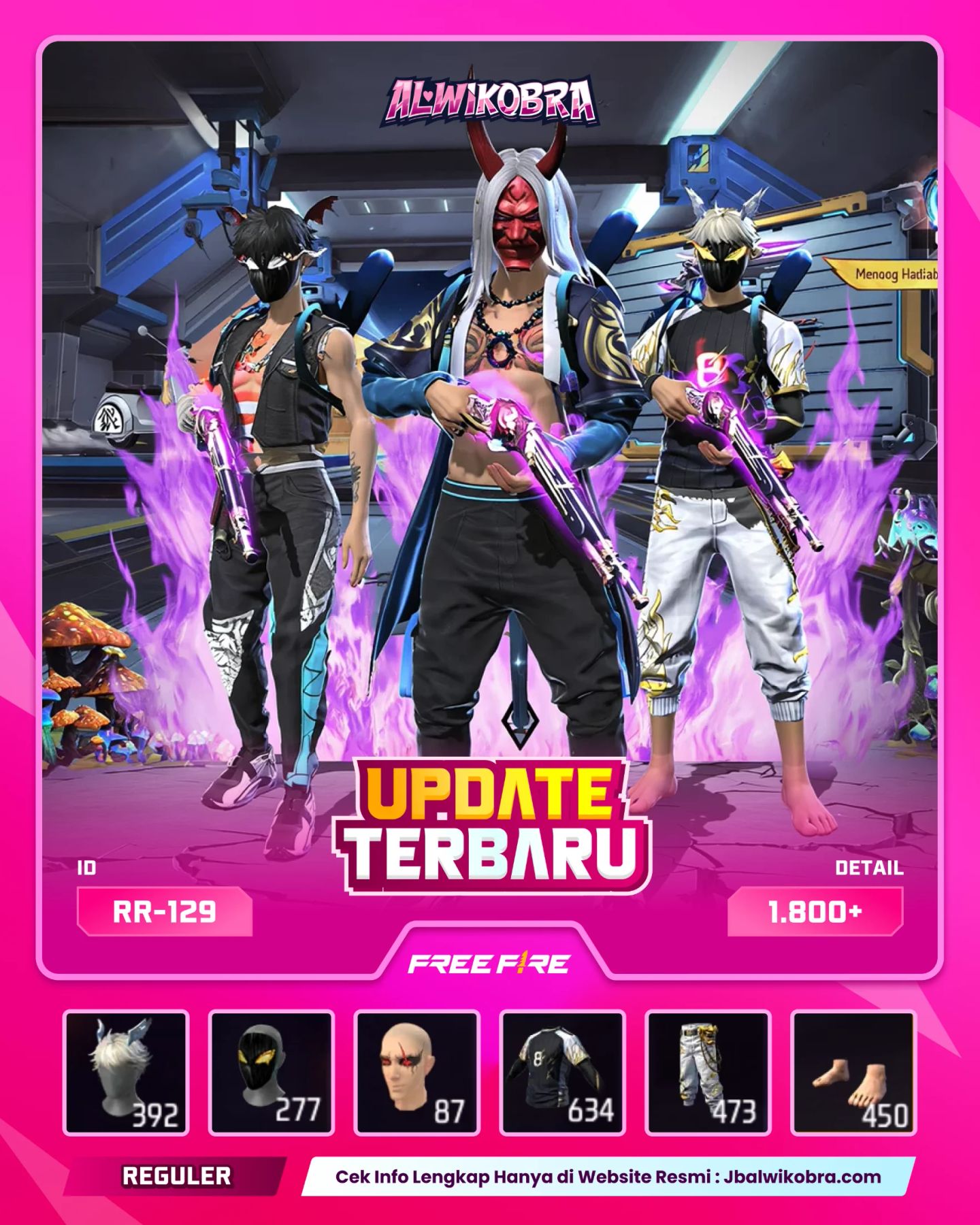 FREE FIRE RR129