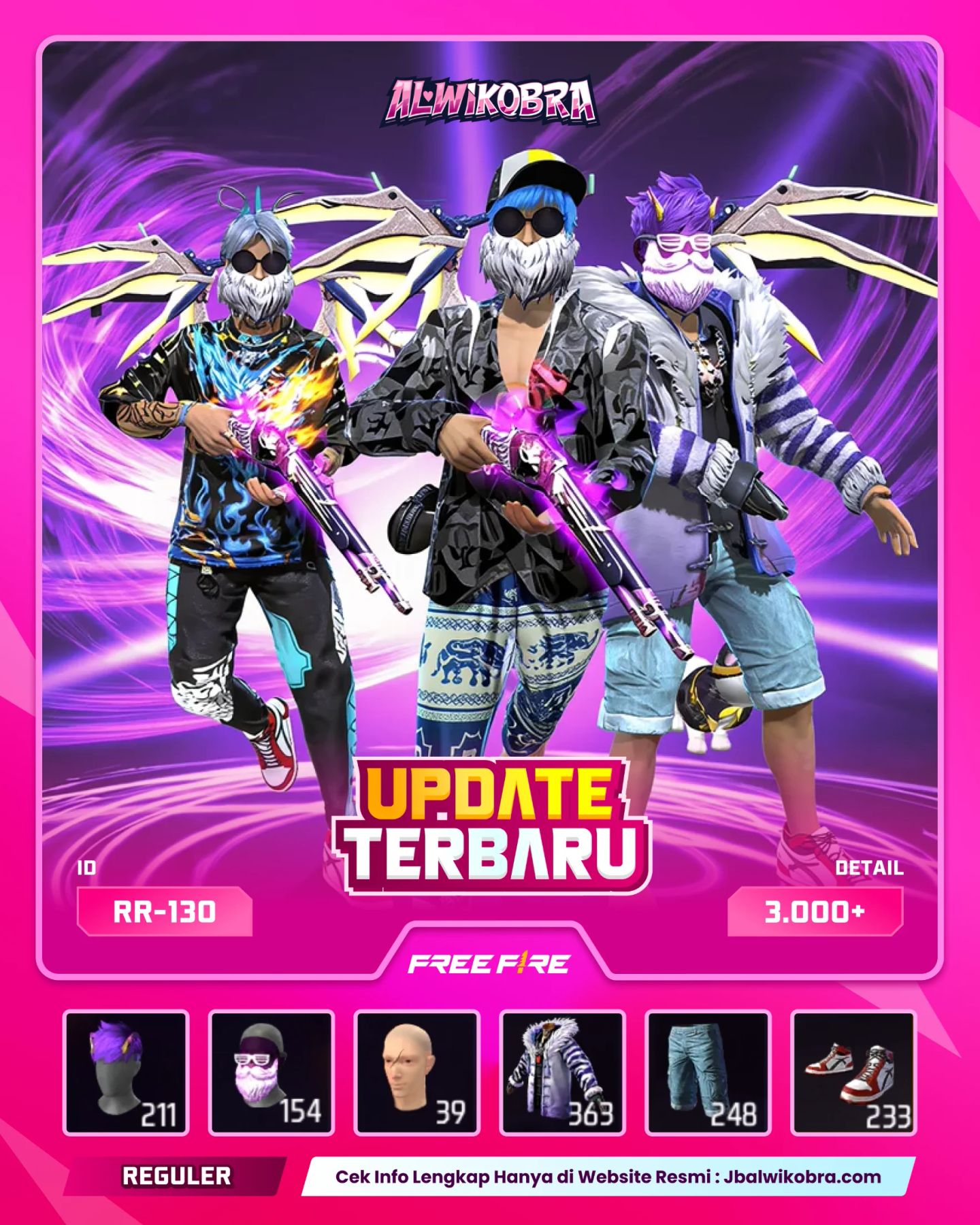 FREE FIRE RR130