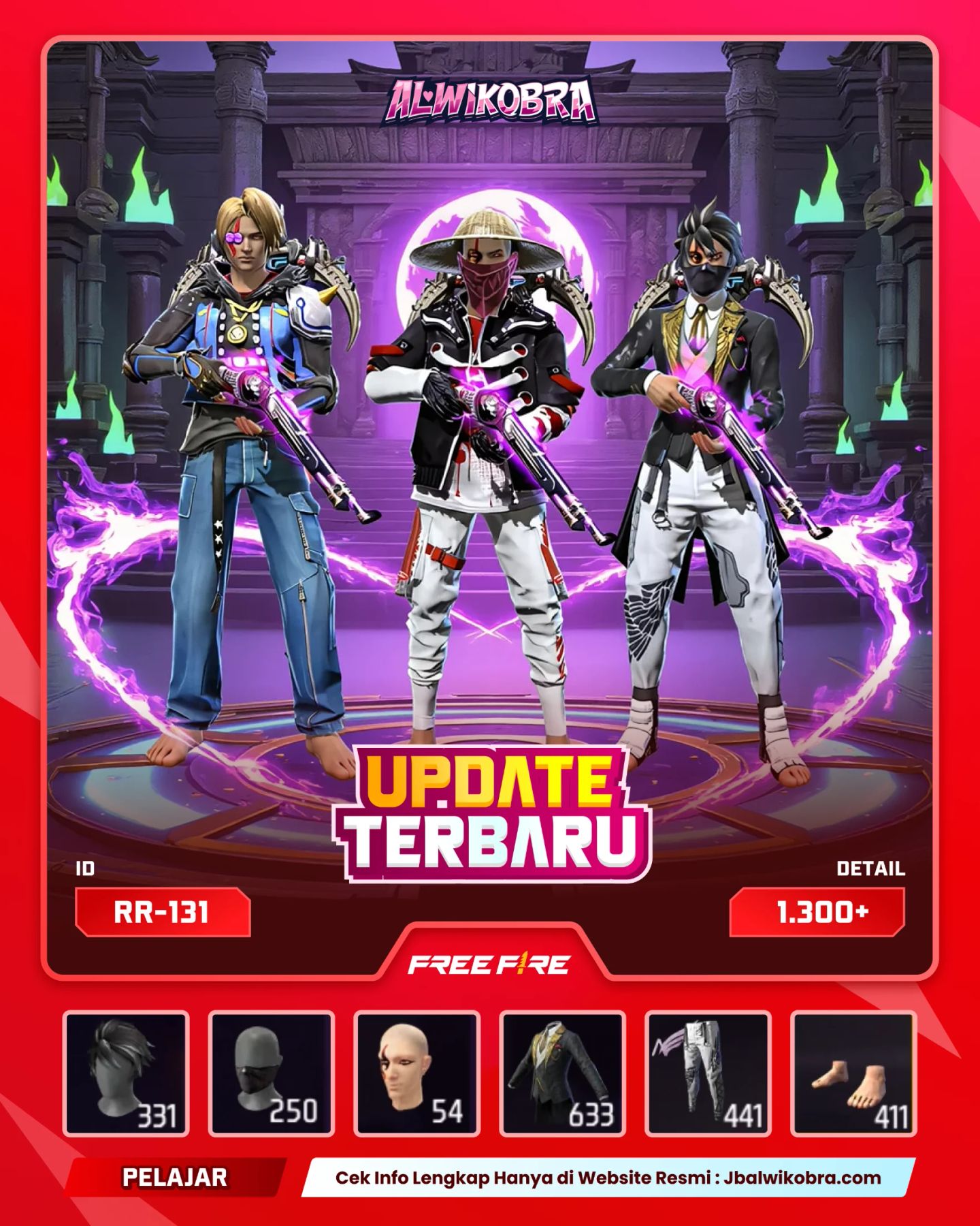 FREE FIRE RR131