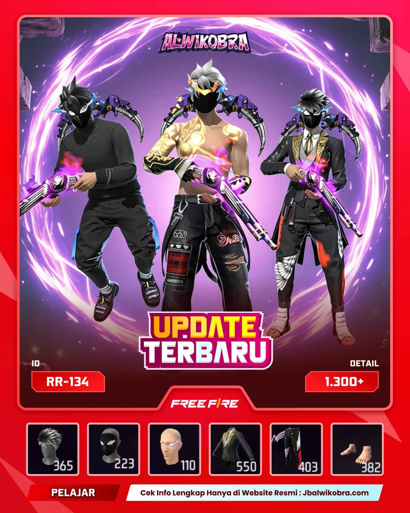 FREE FIRE RR134