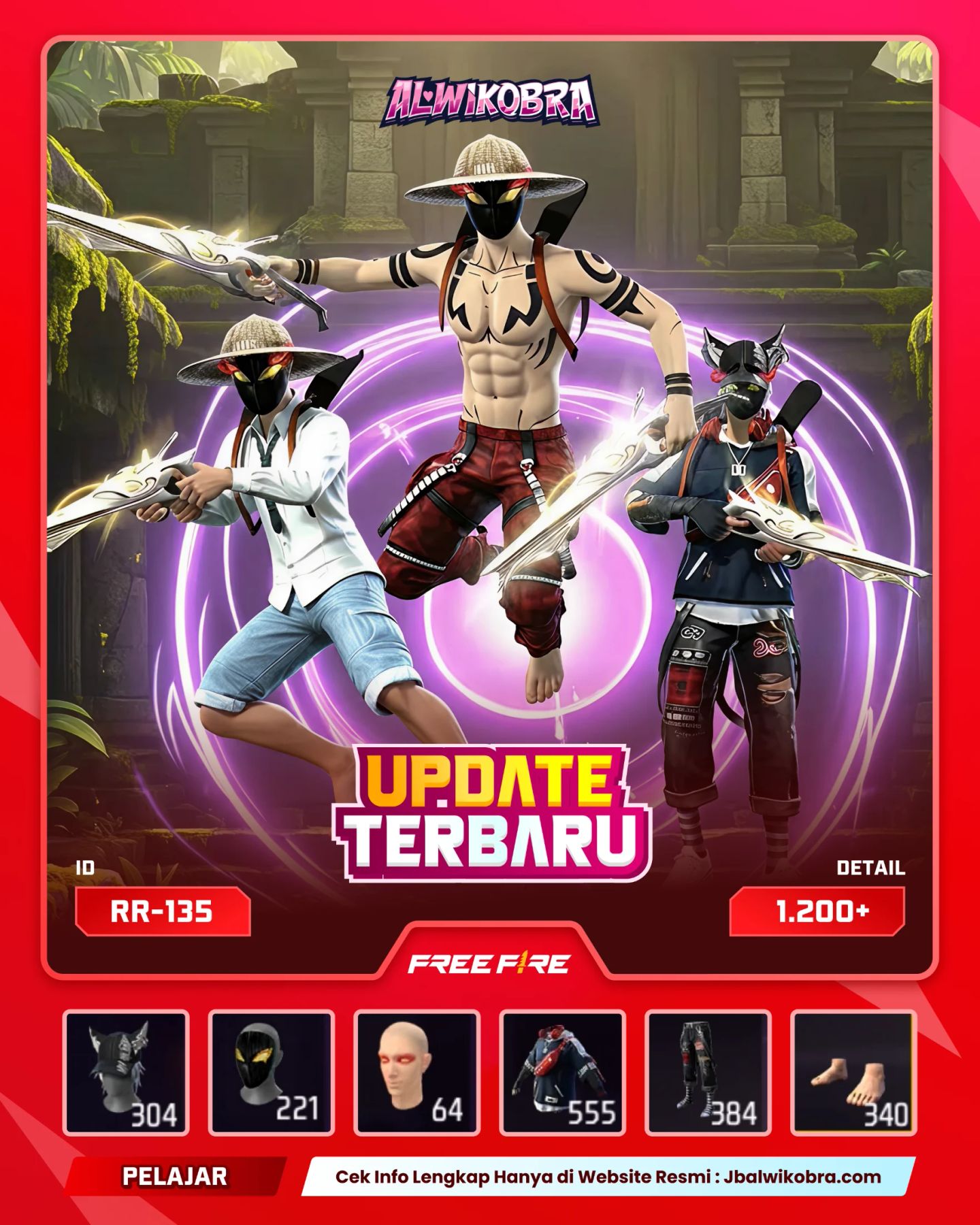 FREE FIRE RR135