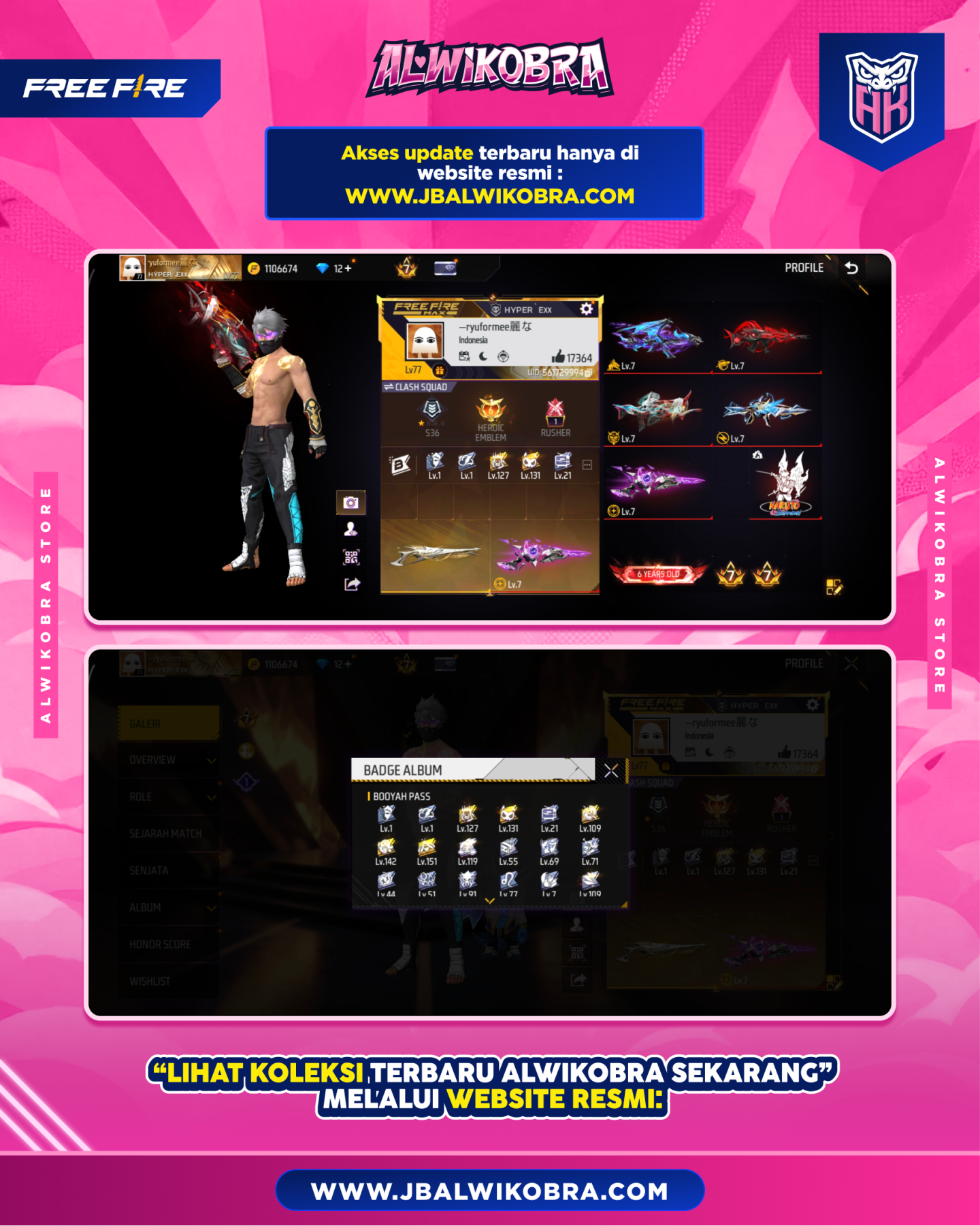 FREE FIRE 745 i 2