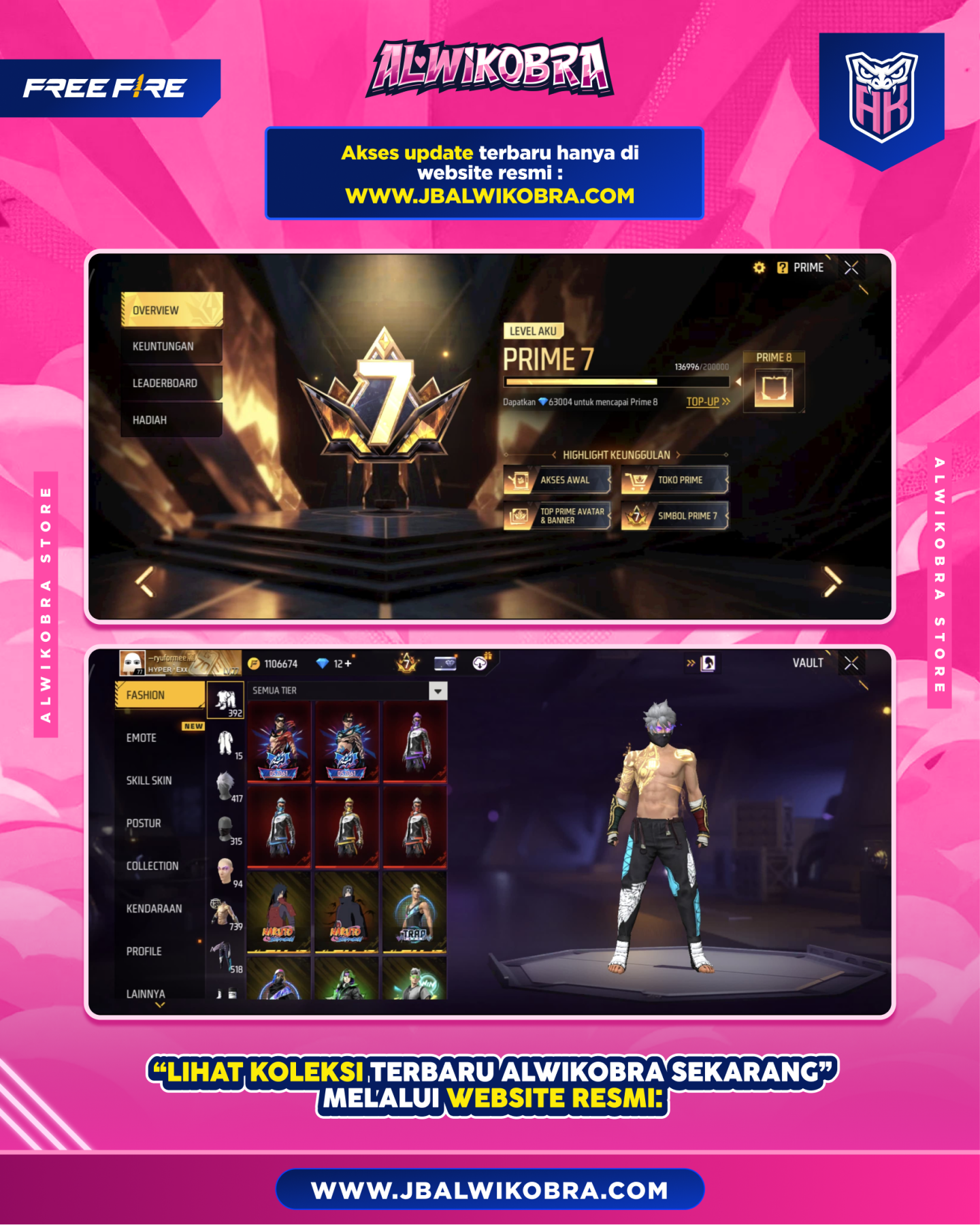 FREE FIRE 745 i 3