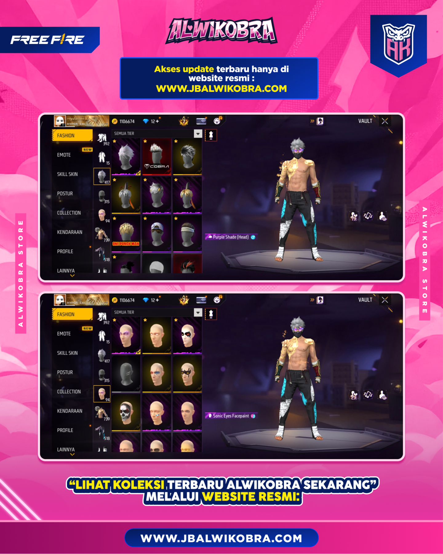 FREE FIRE 745 i 5