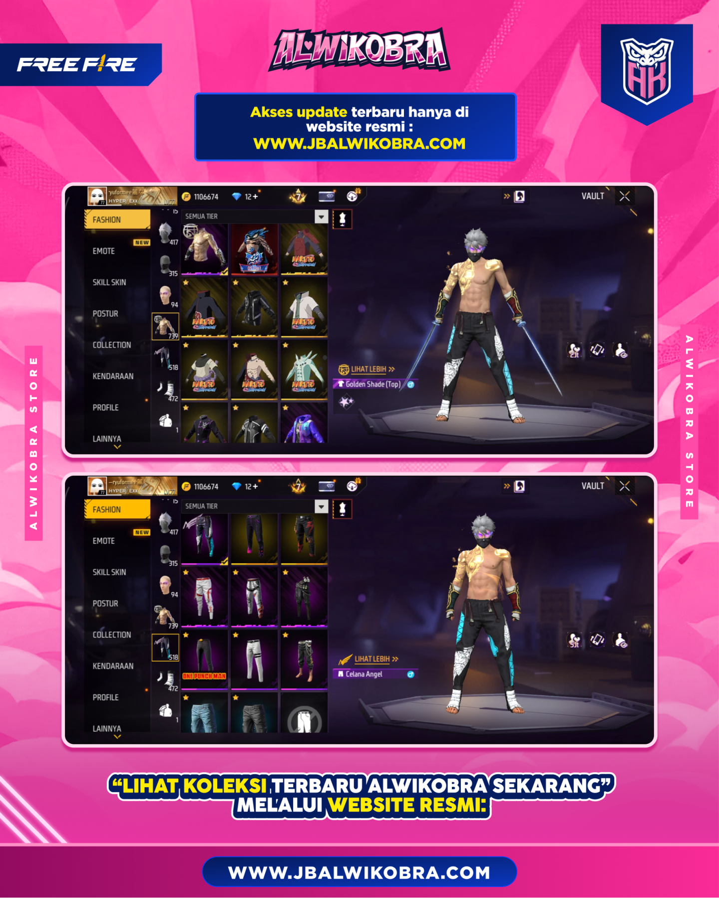 FREE FIRE 745 i 6