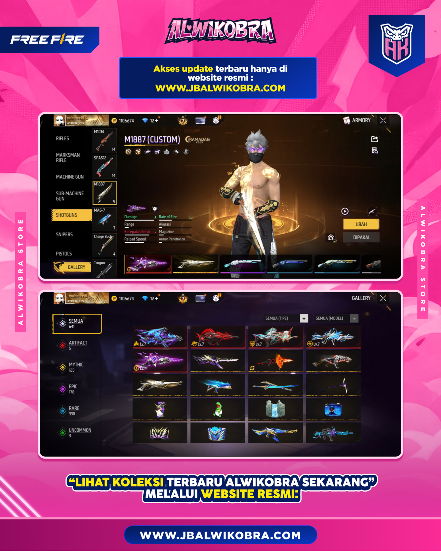 FREE FIRE 745 i 8