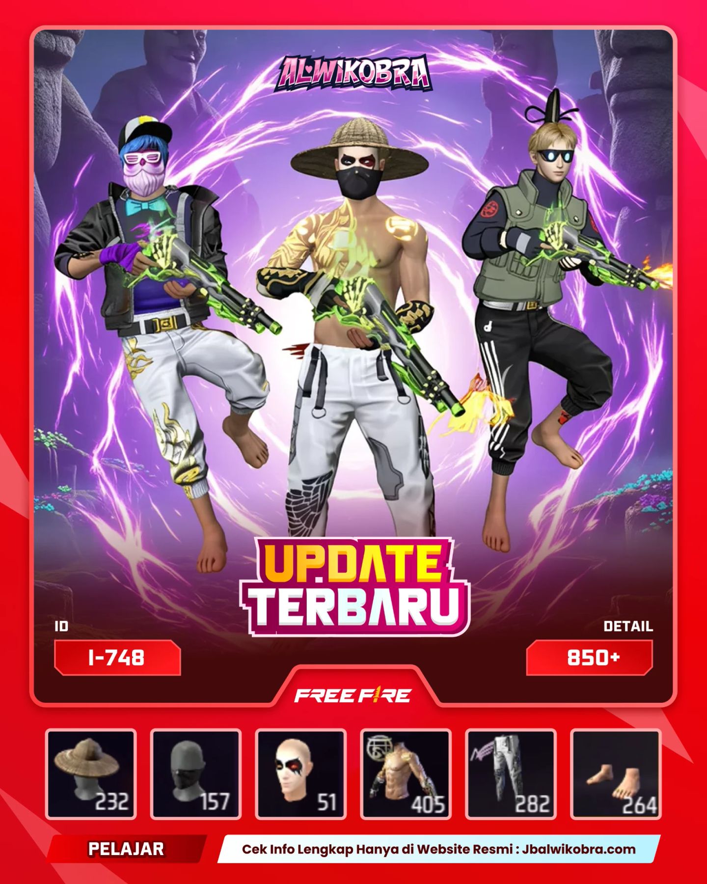 FREE FIRE 748 i