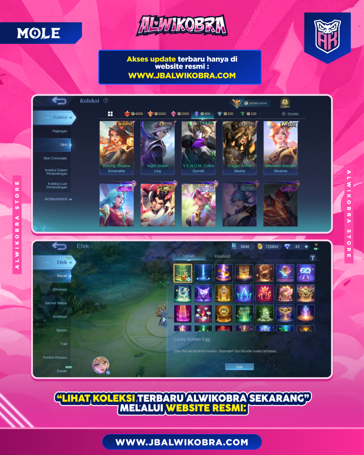 MOBILE LEGEND R180 8