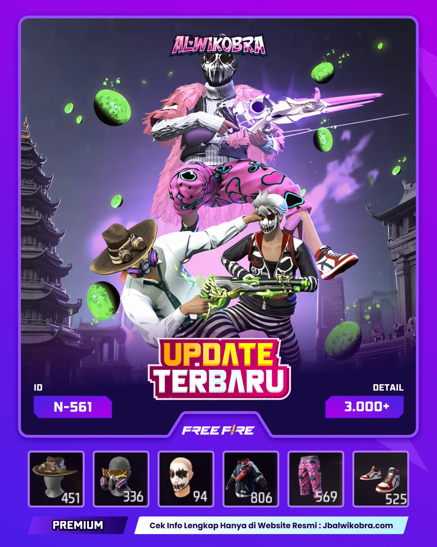 FREE FIRE N561