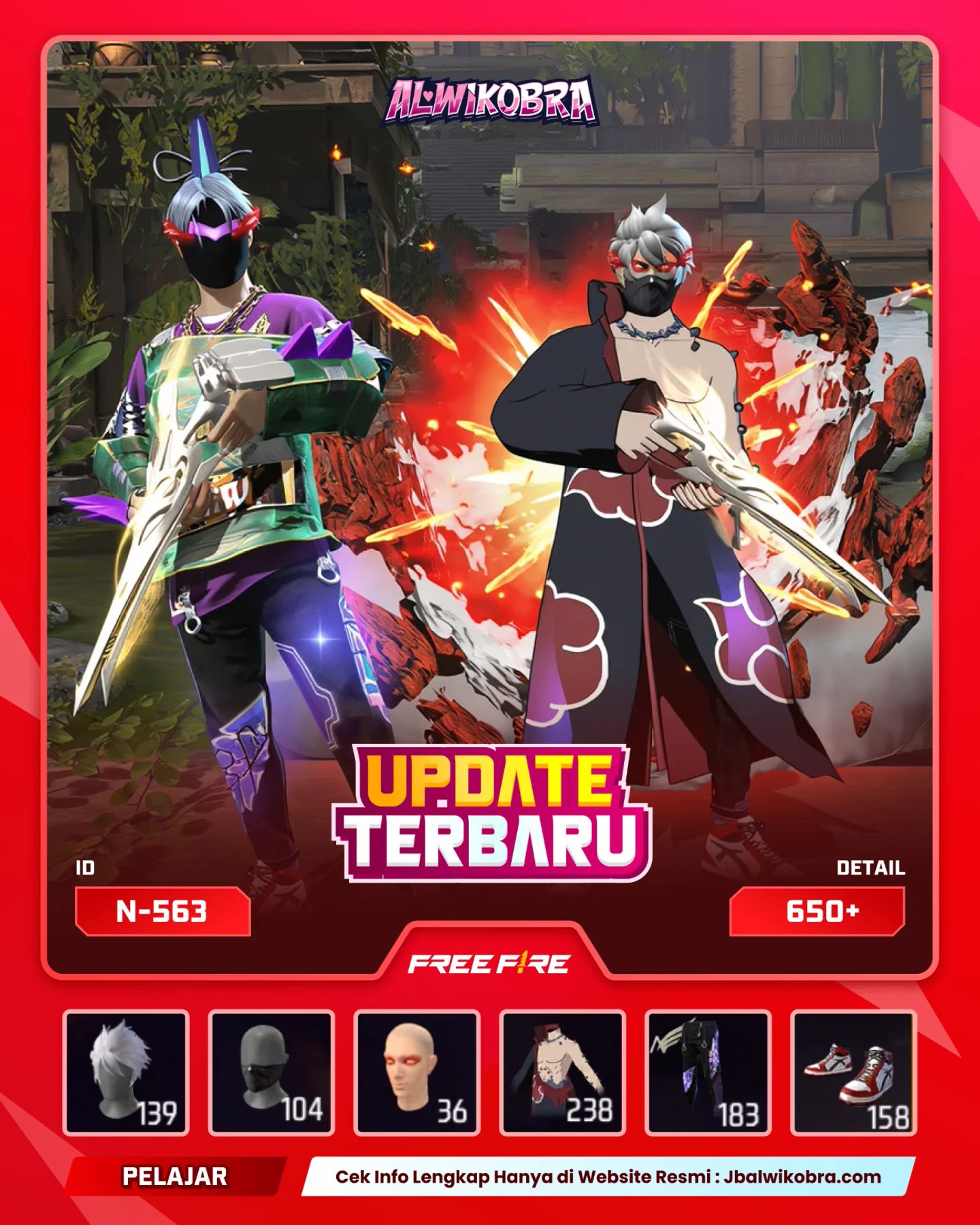 FREE FIRE N563
