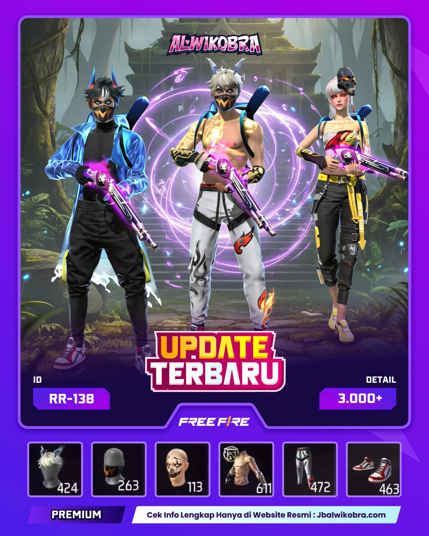 FREE FIRE RR138